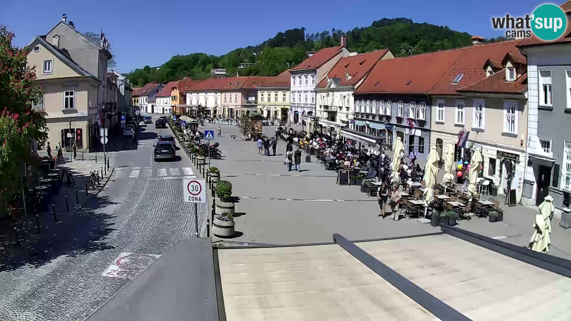 Samobor – Plaza central dedicado al rey Tomislav