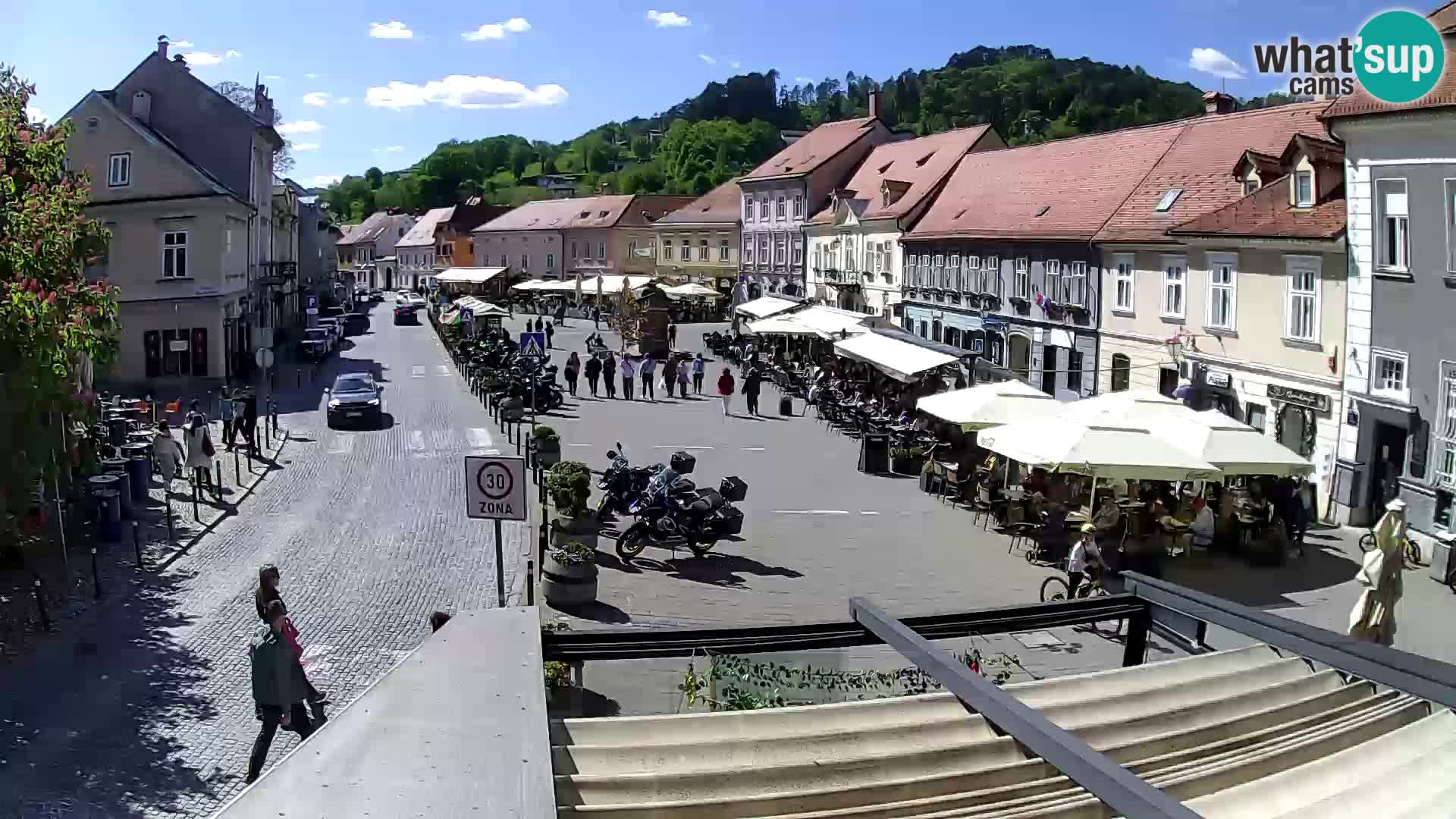 Samobor – Plaza central dedicado al rey Tomislav