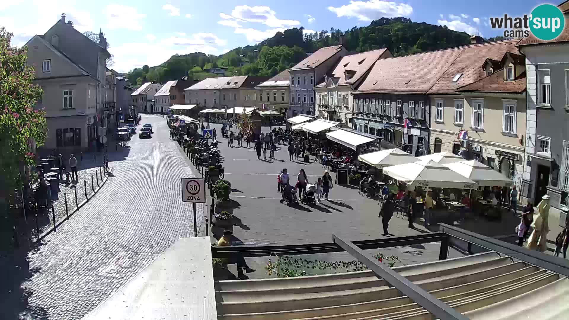 Samobor – Plaza central dedicado al rey Tomislav