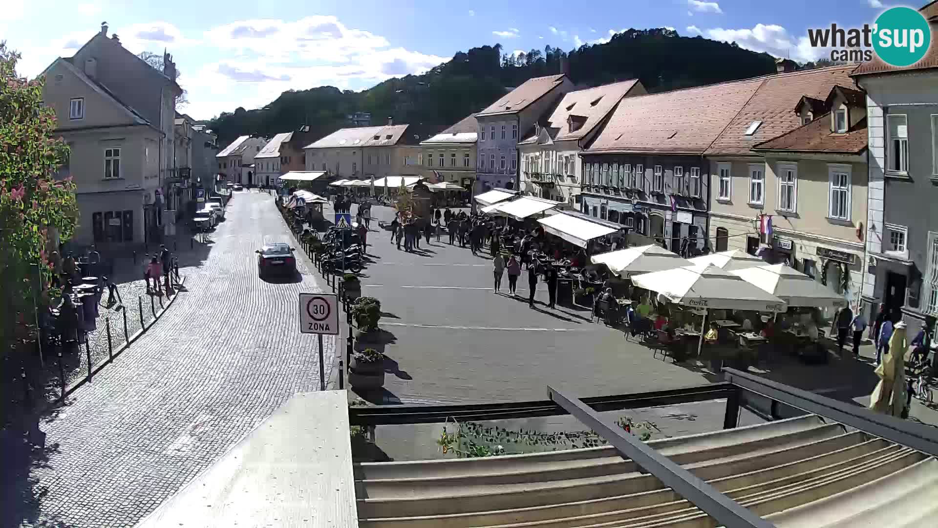 Samobor – Piazza centrale dedicata a re Tomislav