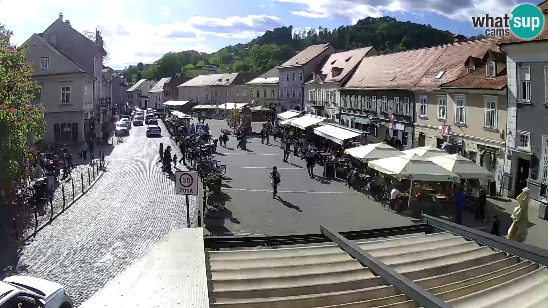 Samobor – Plaza central dedicado al rey Tomislav
