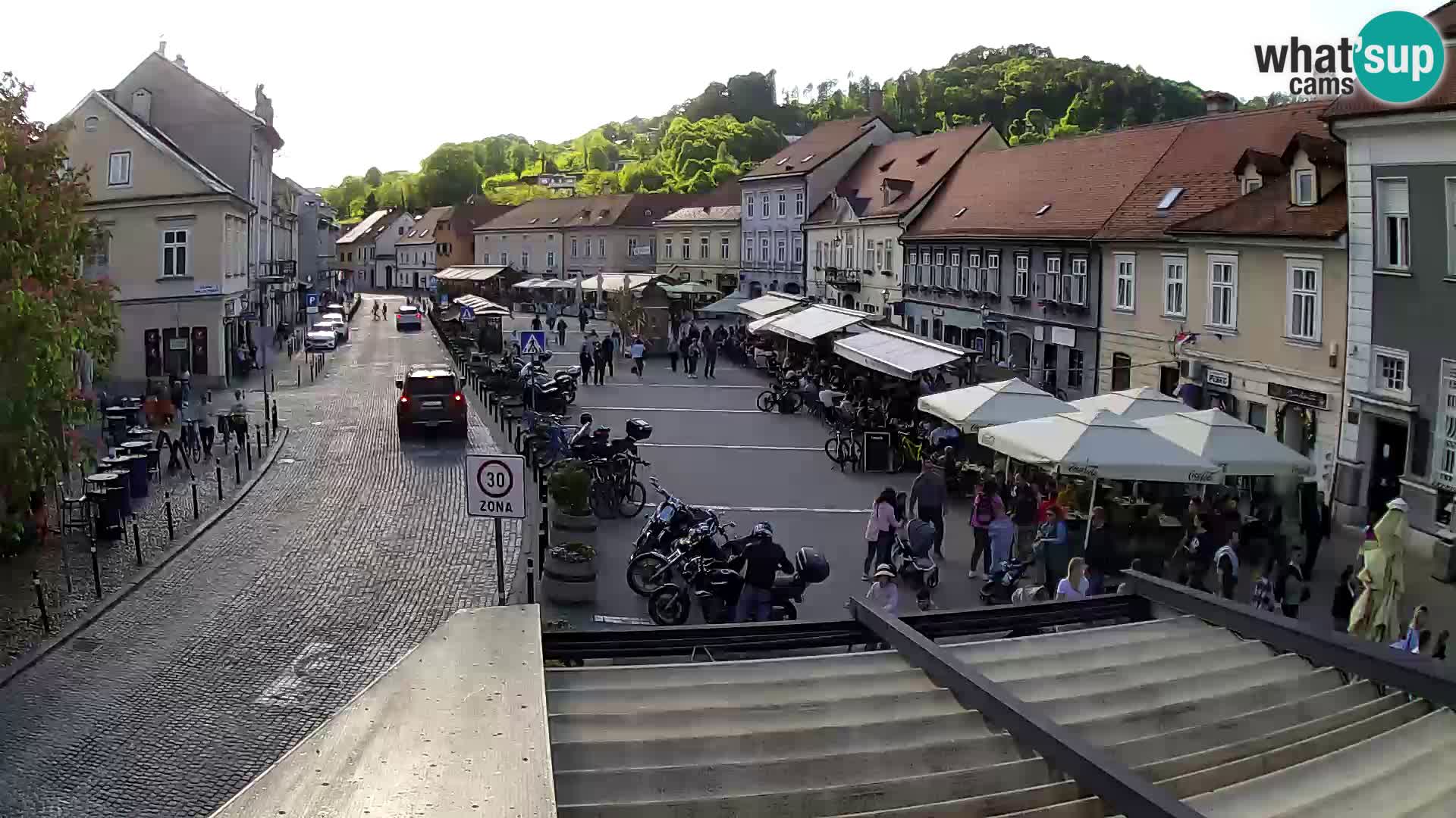 Samobor – Zentralen Platz von König Tomislav gewidmet