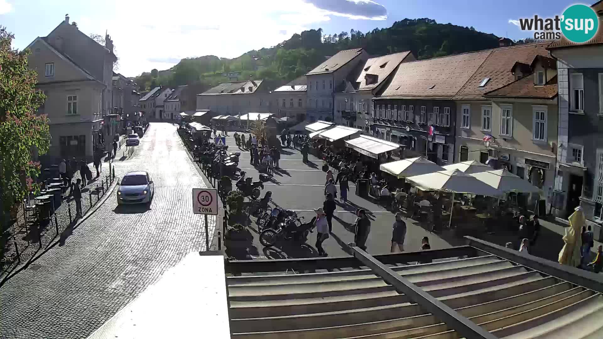 Samobor – Piazza centrale dedicata a re Tomislav