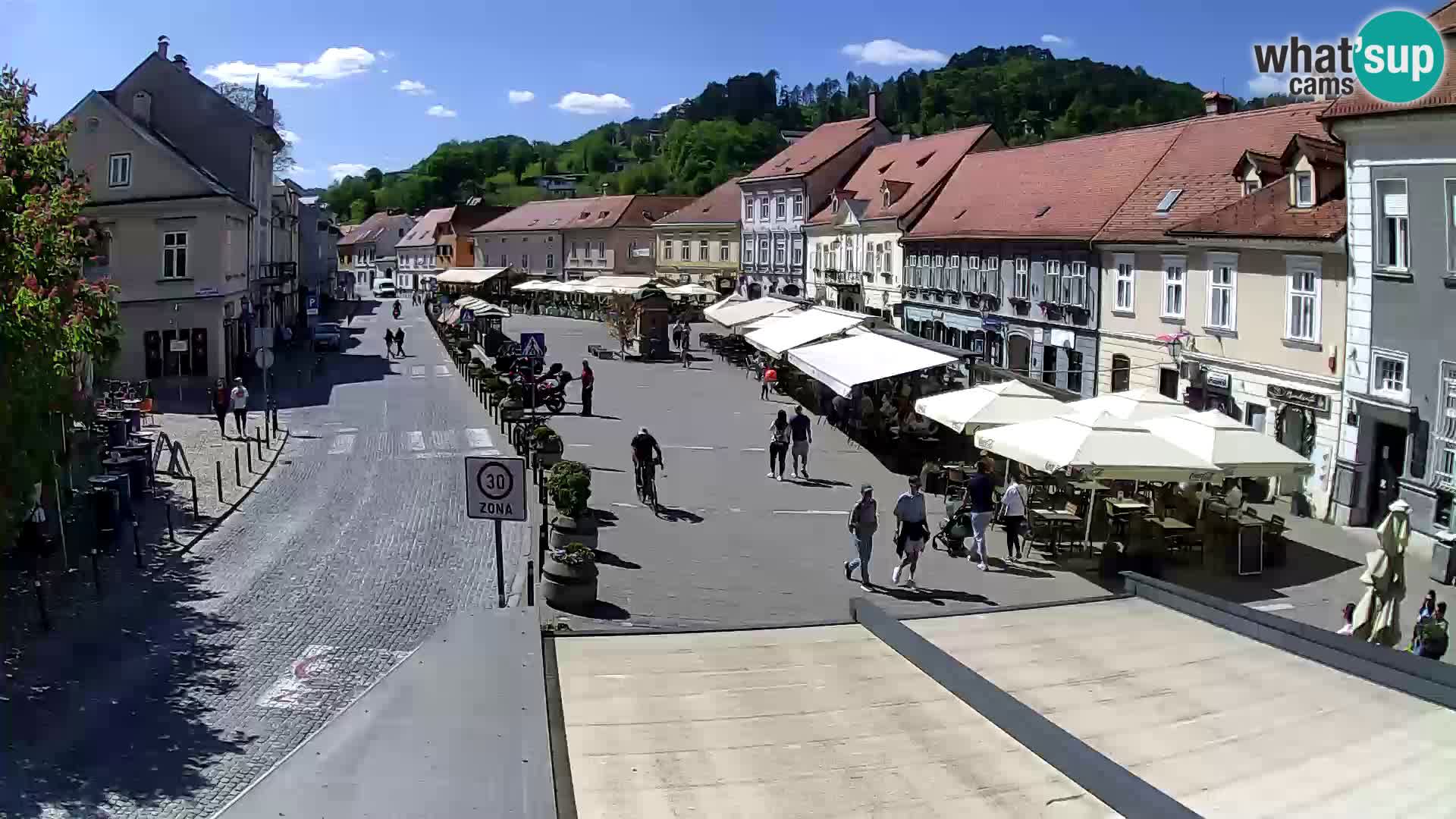 Samobor – Plaza central dedicado al rey Tomislav