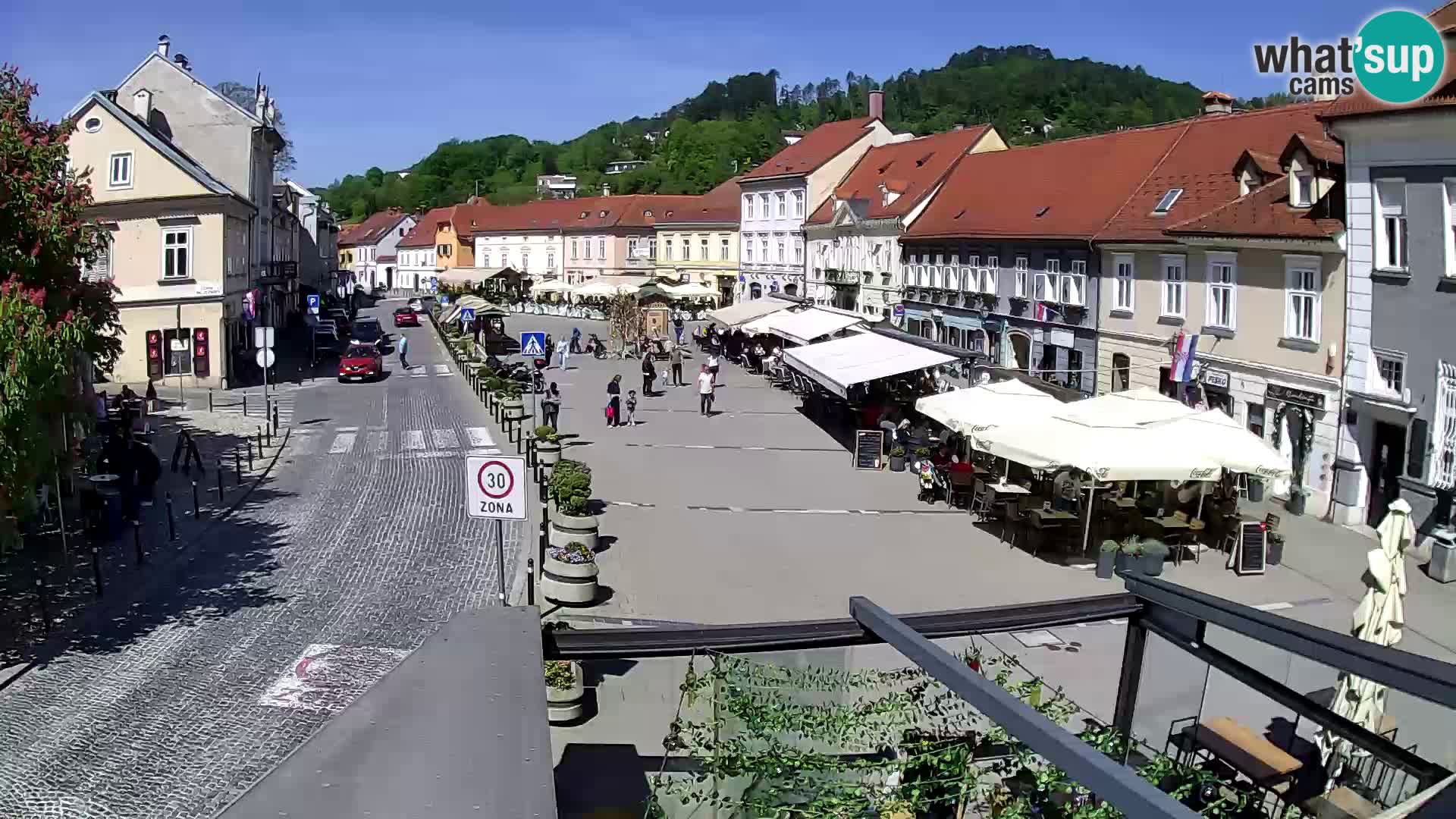 Samobor – Zentralen Platz von König Tomislav gewidmet