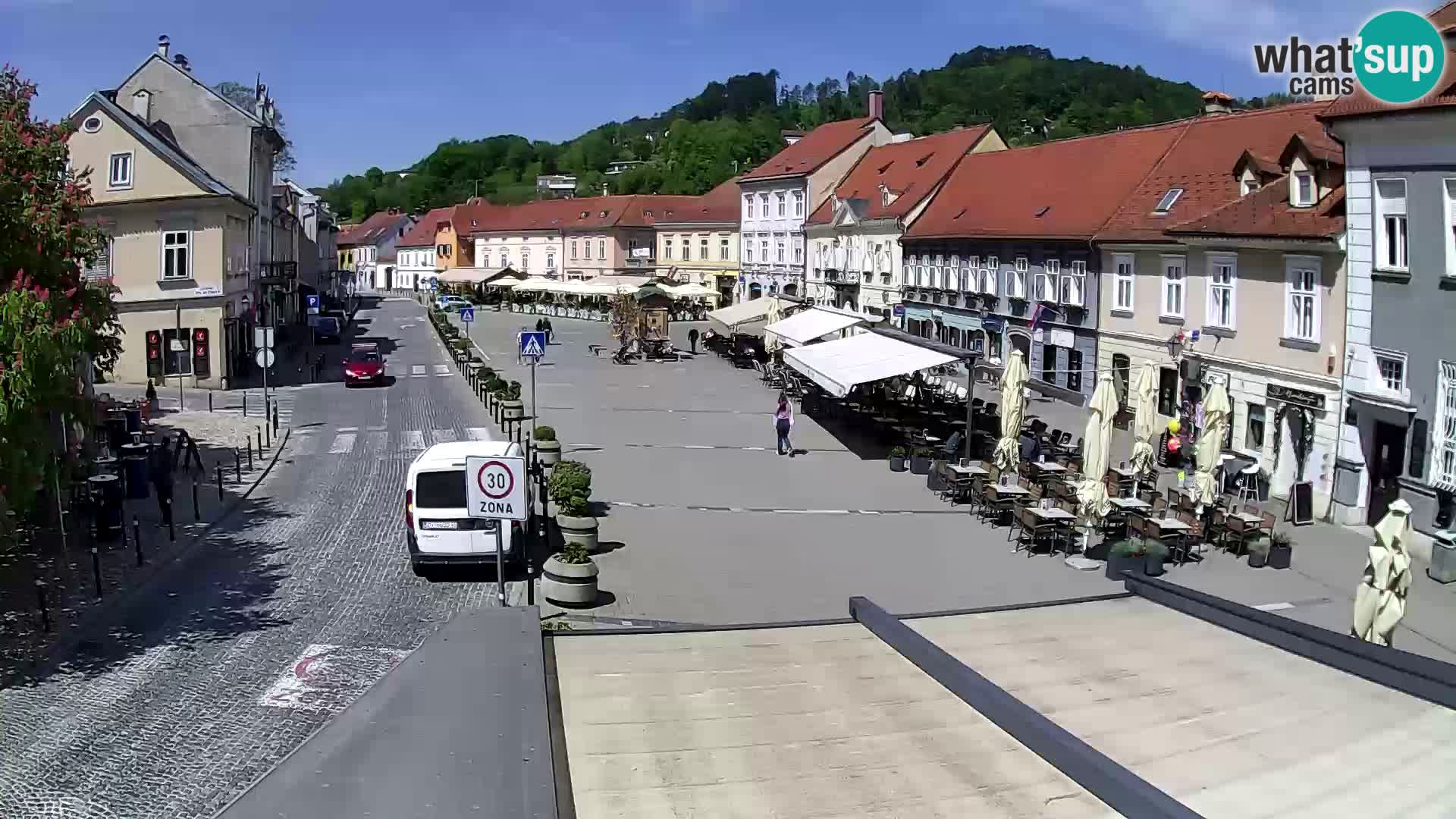 Samobor – Plaza central dedicado al rey Tomislav