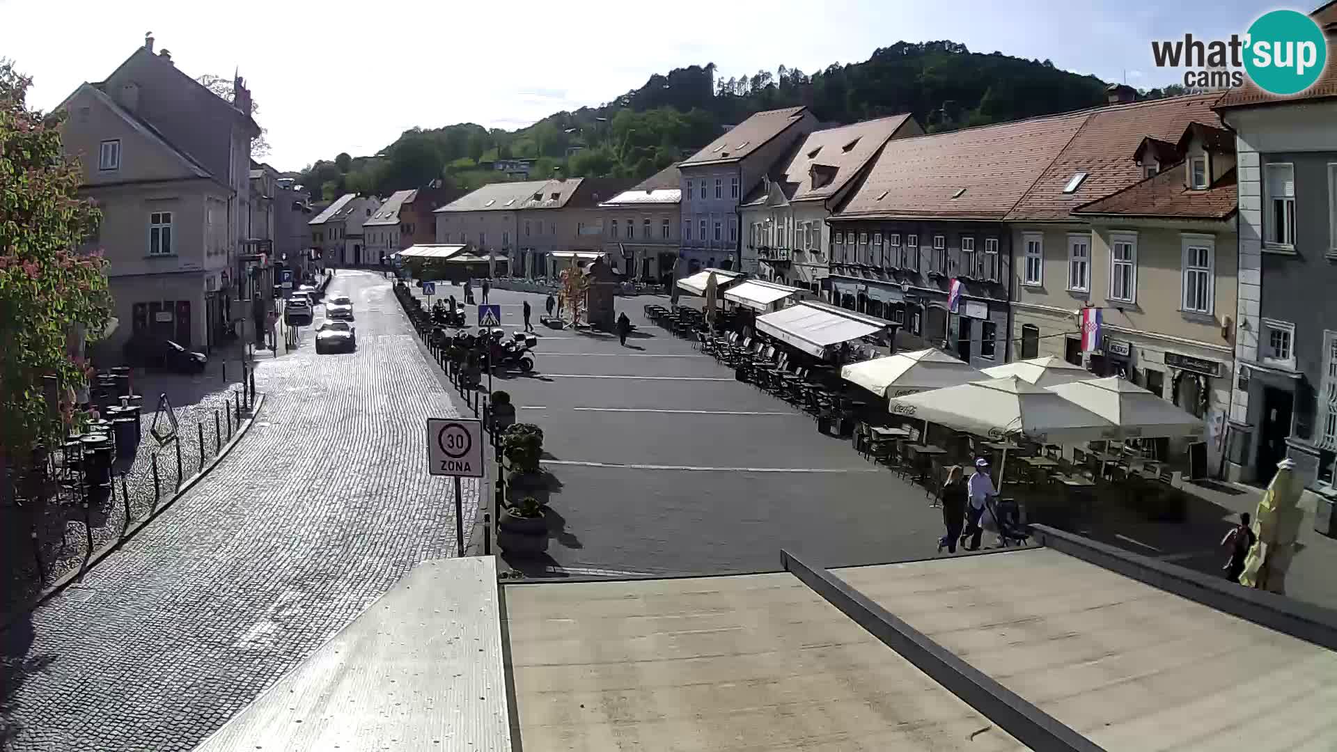 Samobor – Zentralen Platz von König Tomislav gewidmet