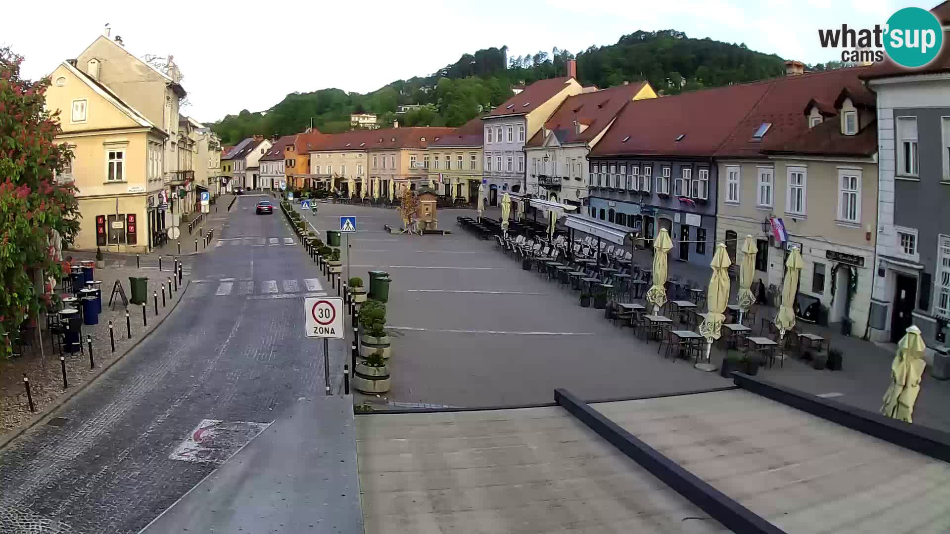 Samobor – Plaza central dedicado al rey Tomislav
