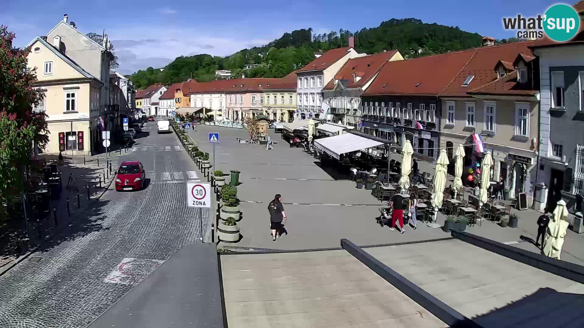 Samobor – Piazza centrale dedicata a re Tomislav