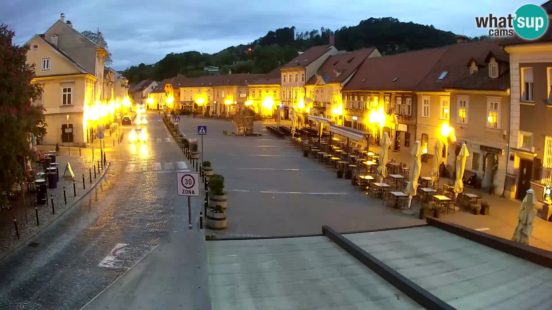 Samobor – Plaza central dedicado al rey Tomislav