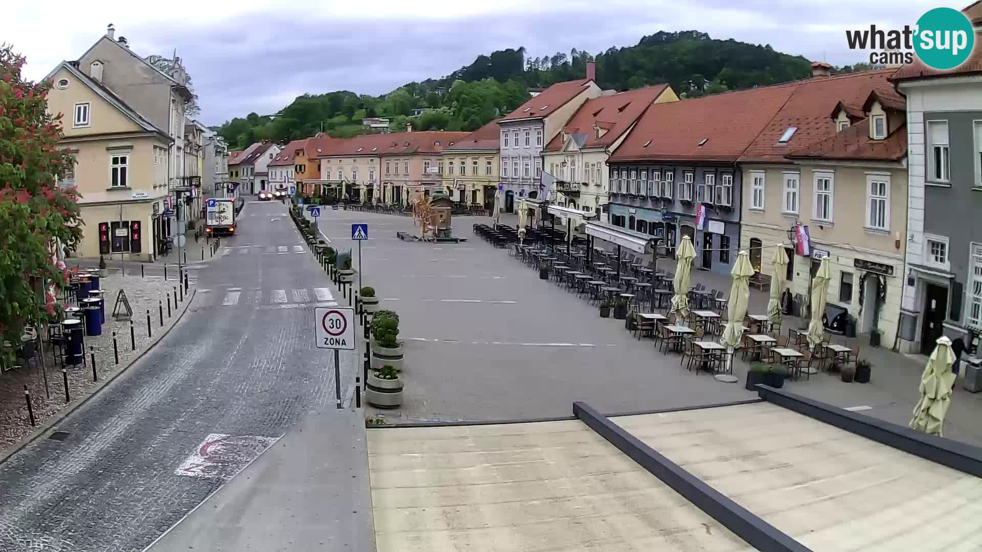 Samobor – Plaza central dedicado al rey Tomislav