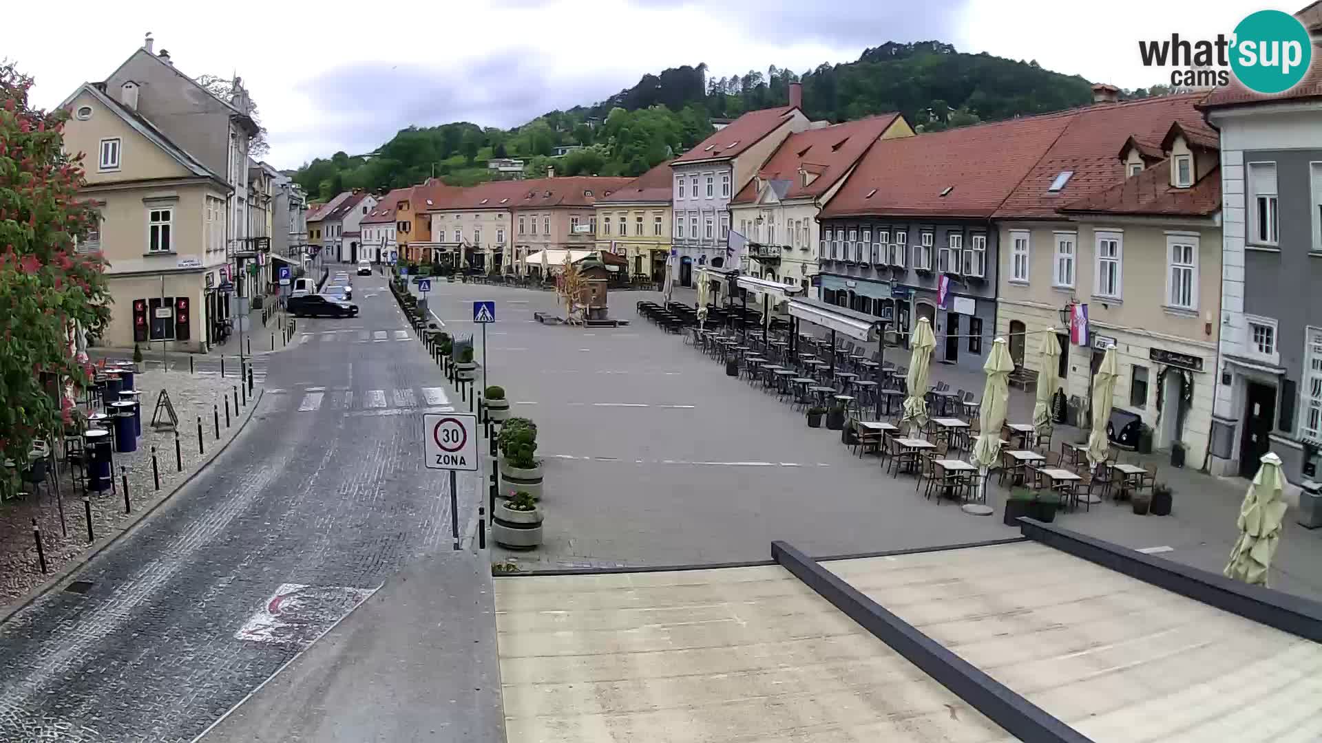 Samobor – Piazza centrale dedicata a re Tomislav