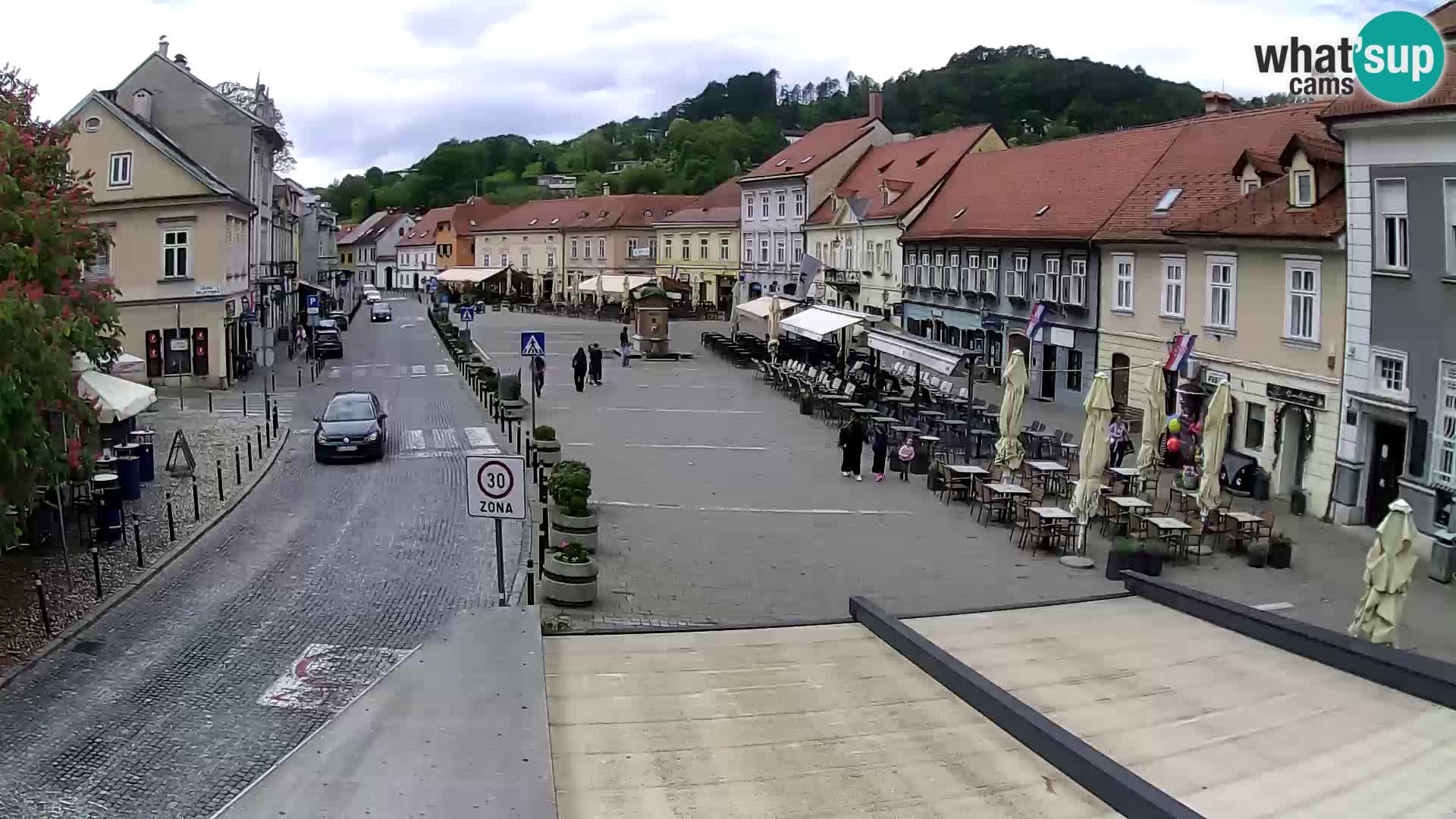 Samobor – Zentralen Platz von König Tomislav gewidmet