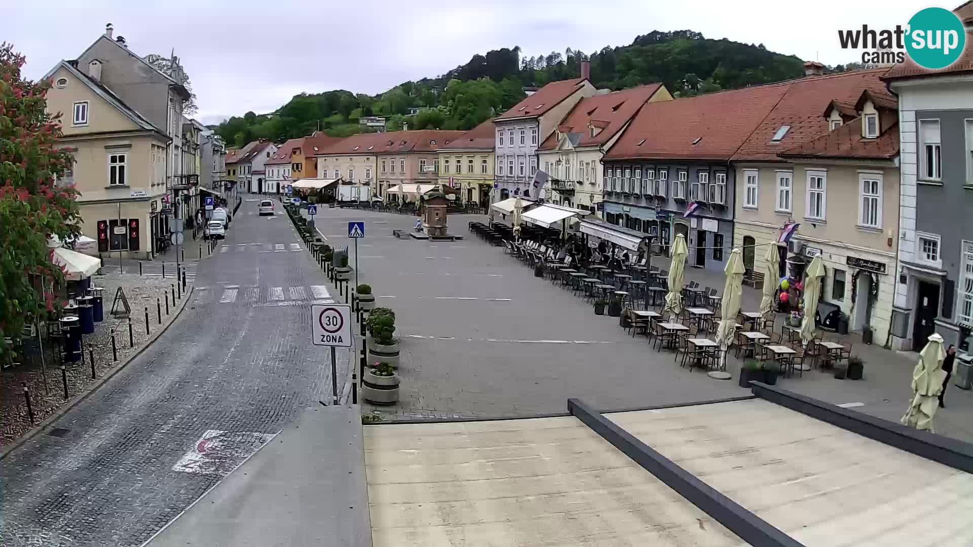 Samobor – Zentralen Platz von König Tomislav gewidmet