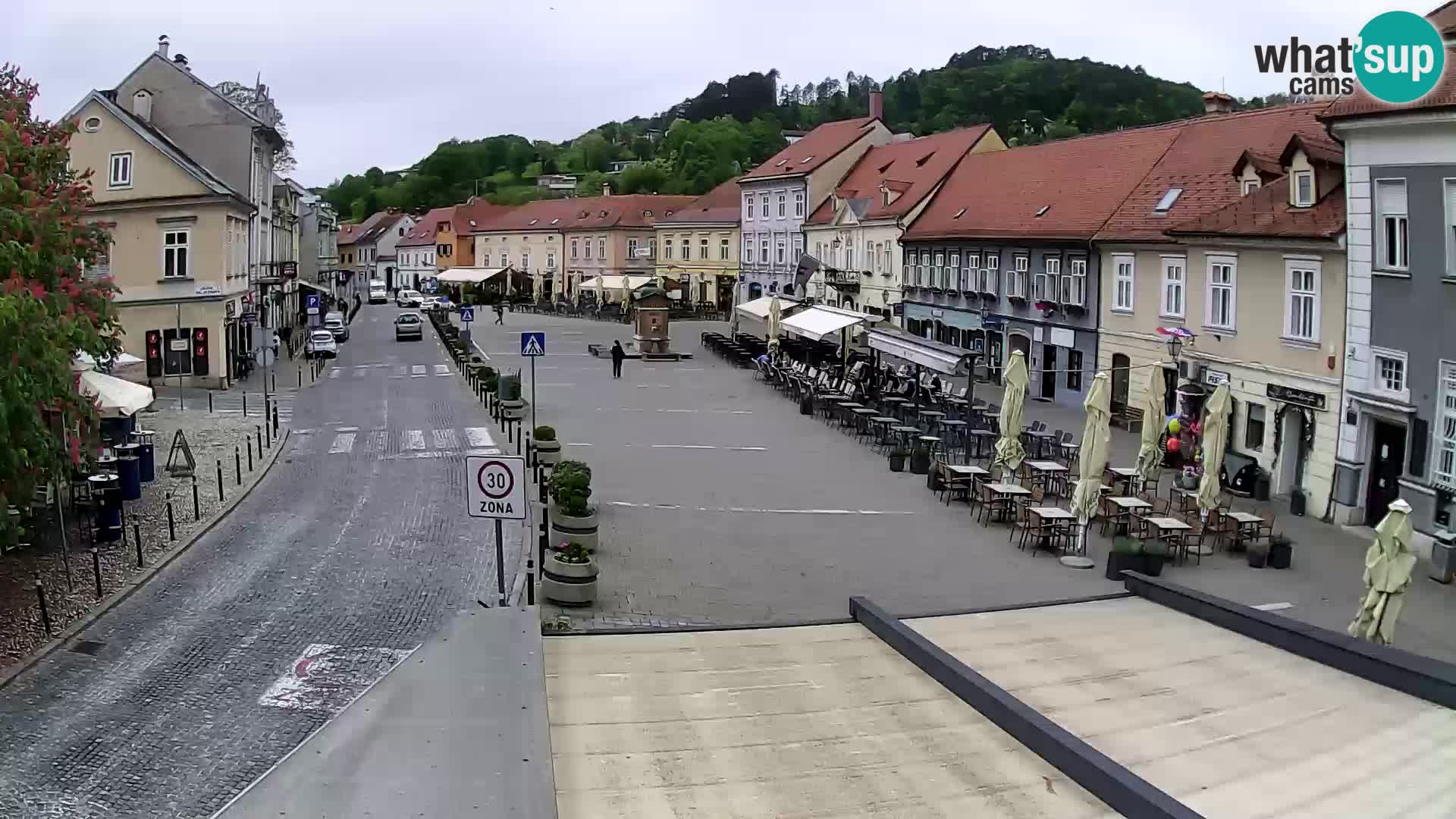 Samobor – Plaza central dedicado al rey Tomislav