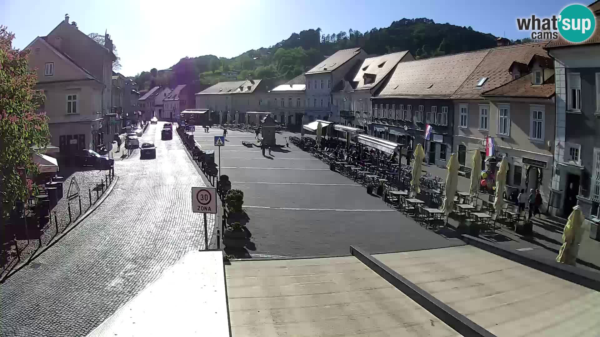 Samobor – Zentralen Platz von König Tomislav gewidmet