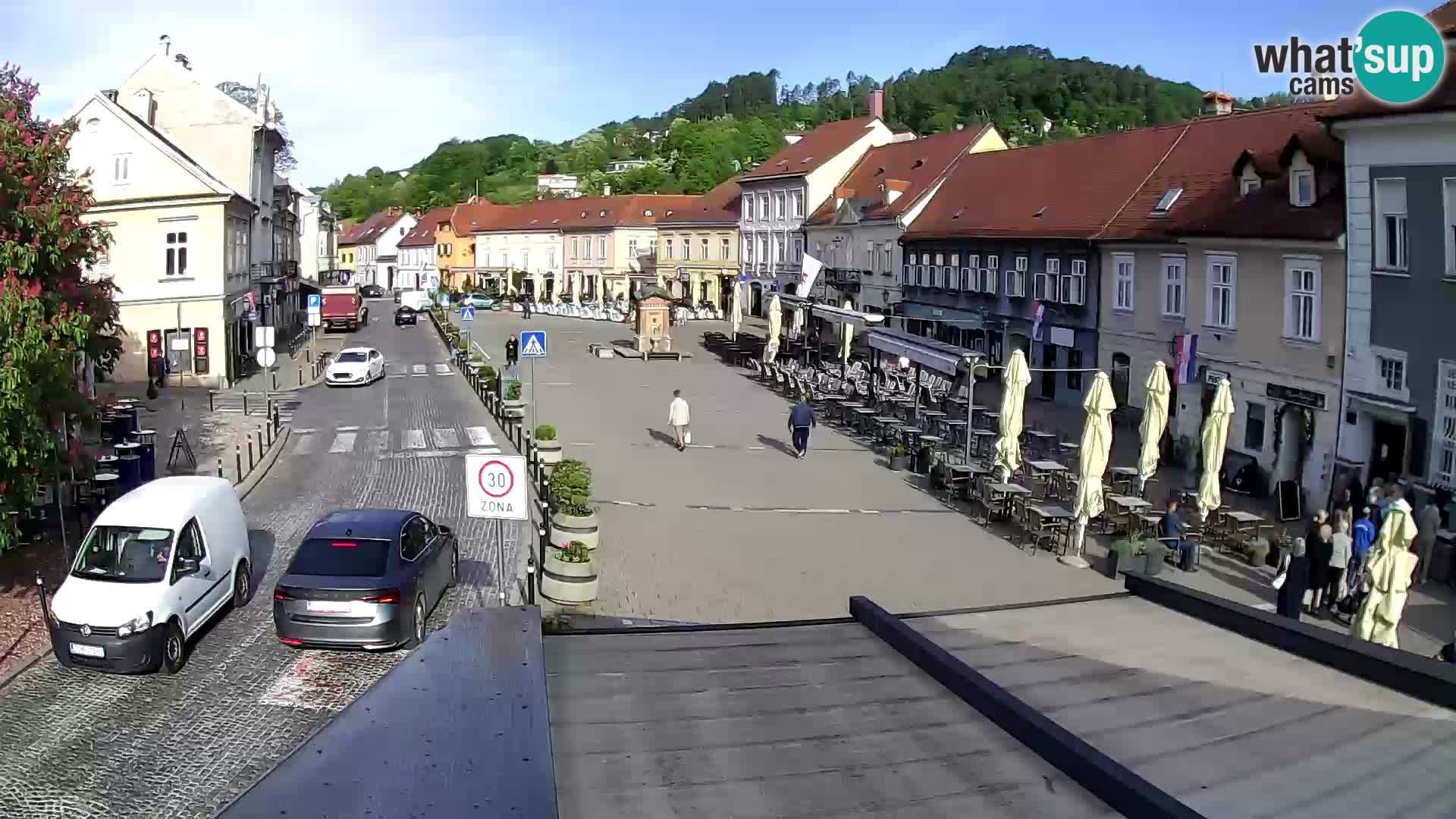 Samobor – Plaza central dedicado al rey Tomislav