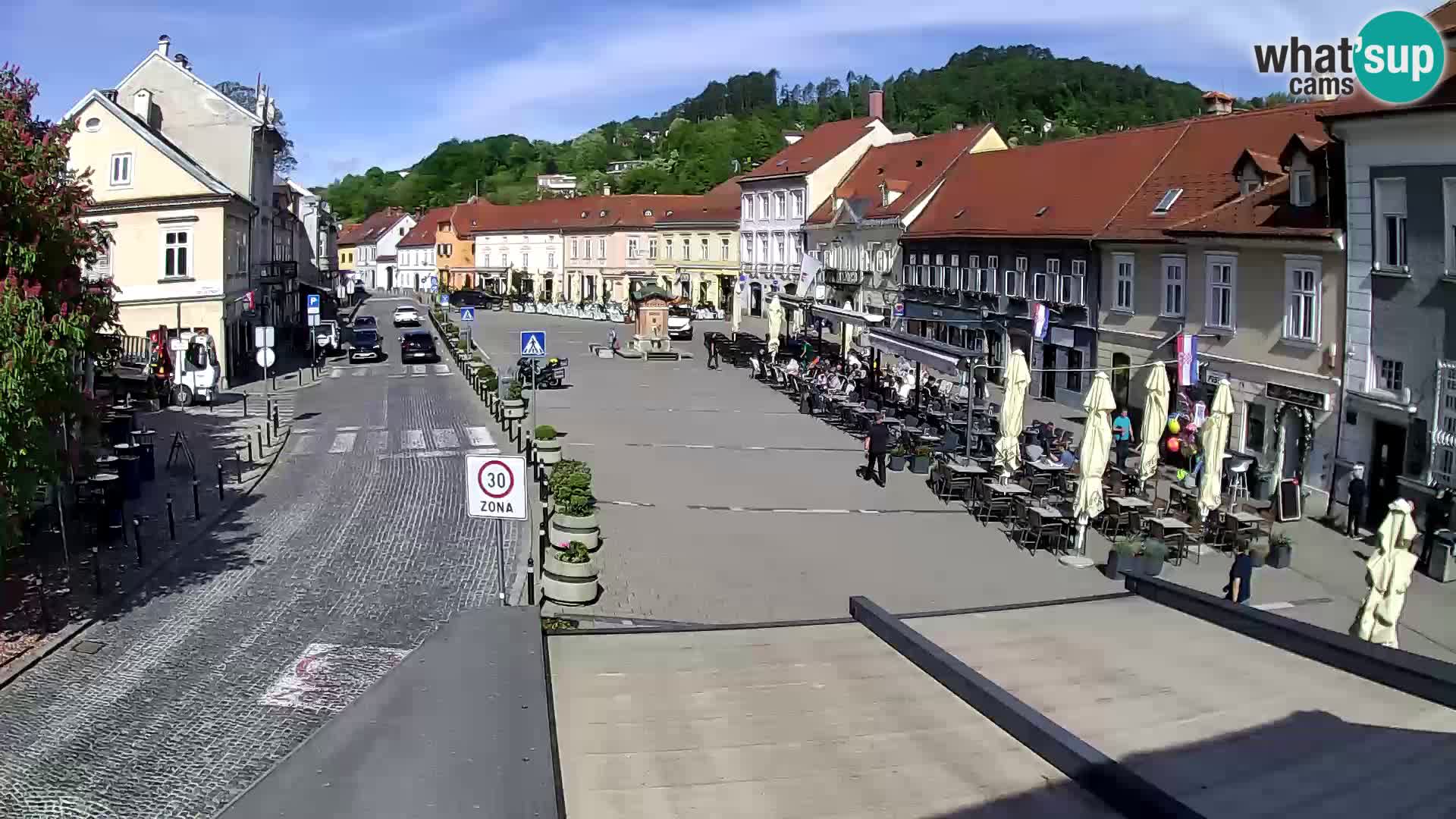 Samobor – Piazza centrale dedicata a re Tomislav