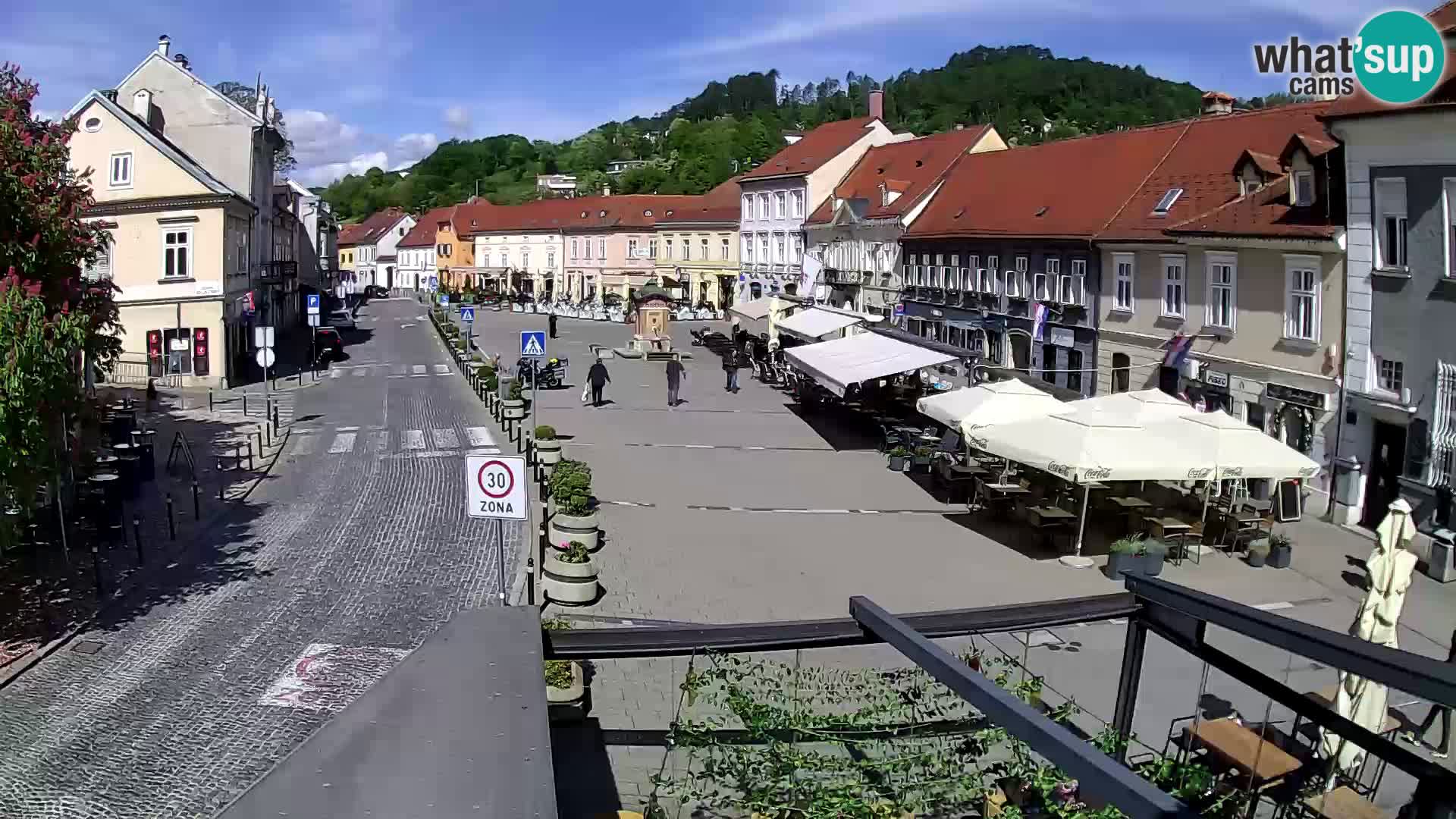 Samobor – Plaza central dedicado al rey Tomislav