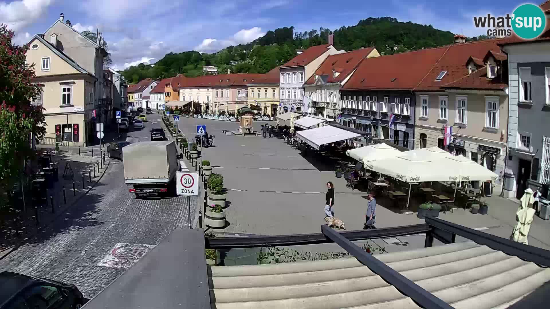 Samobor – Piazza centrale dedicata a re Tomislav