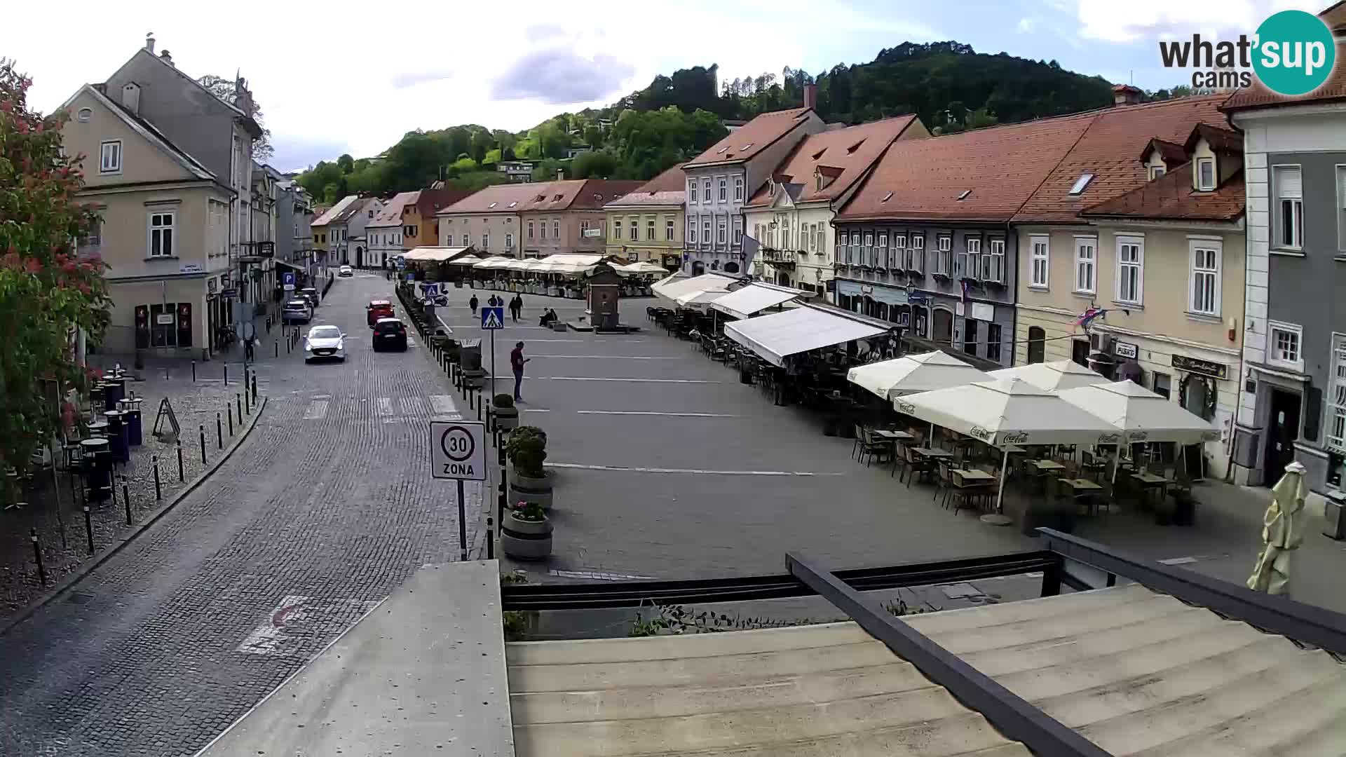 Samobor – Zentralen Platz von König Tomislav gewidmet
