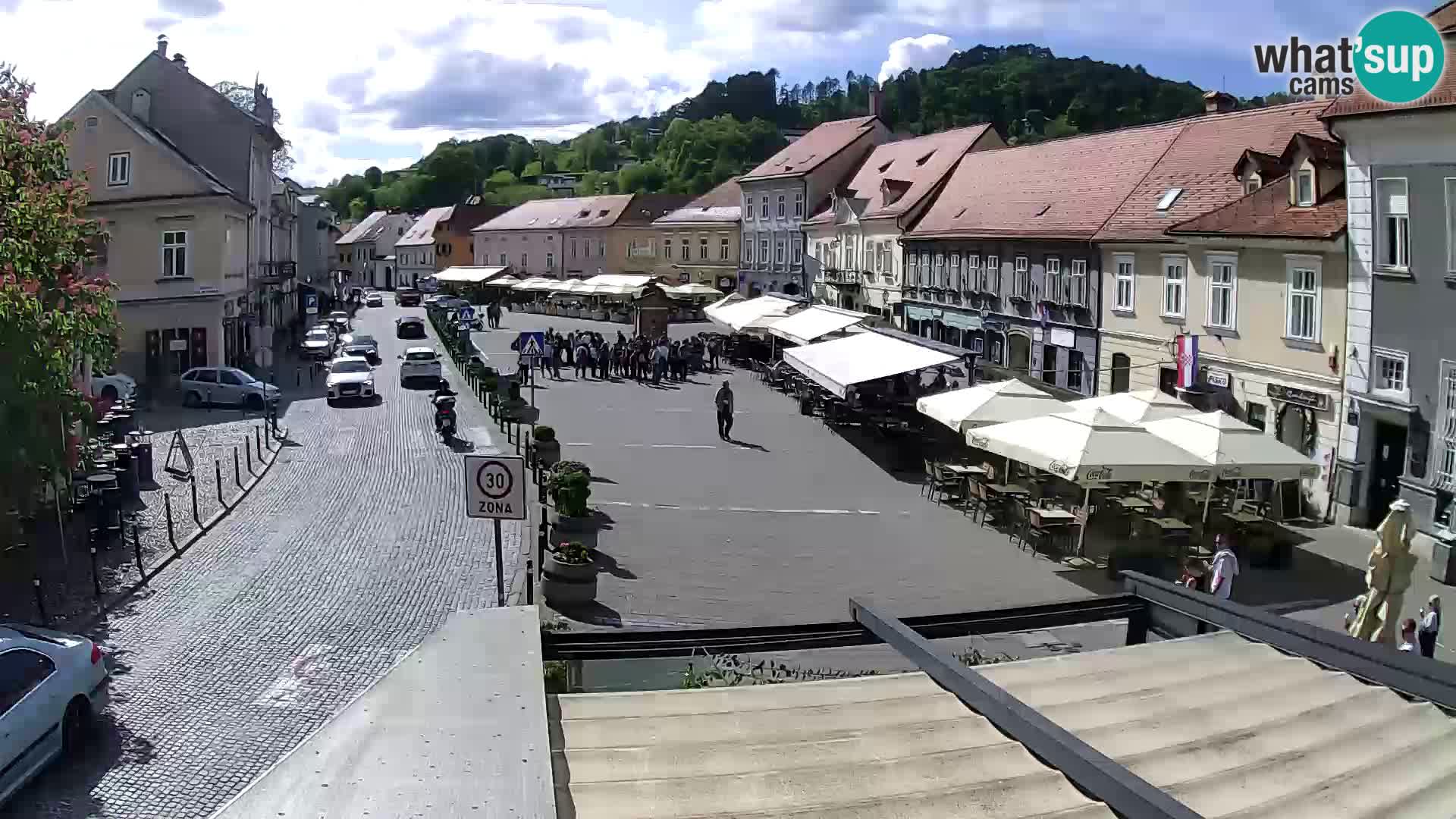 Samobor – Piazza centrale dedicata a re Tomislav