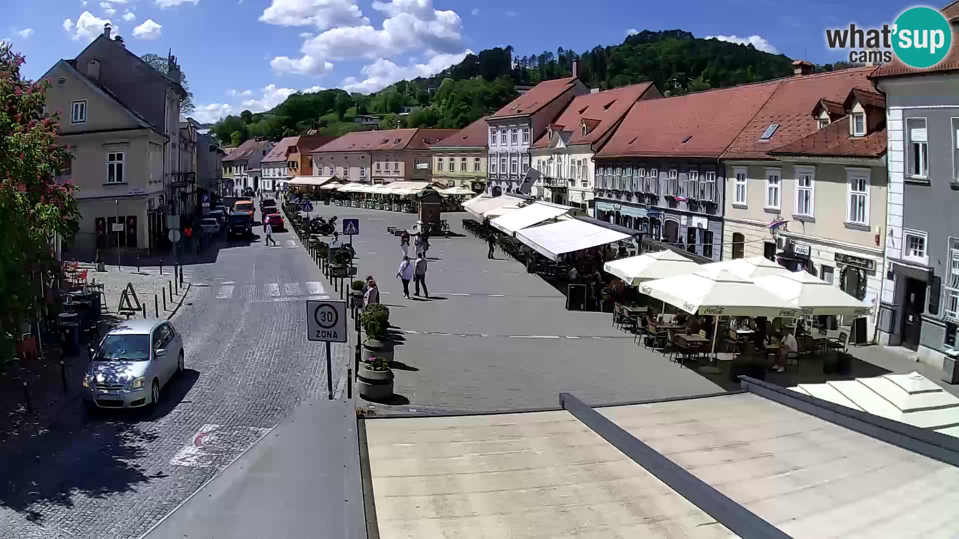 Samobor – Zentralen Platz von König Tomislav gewidmet