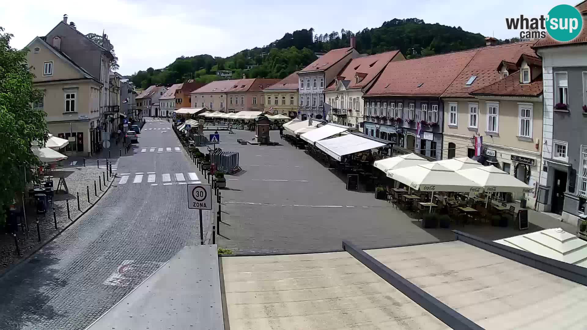 Samobor – Zentralen Platz von König Tomislav gewidmet