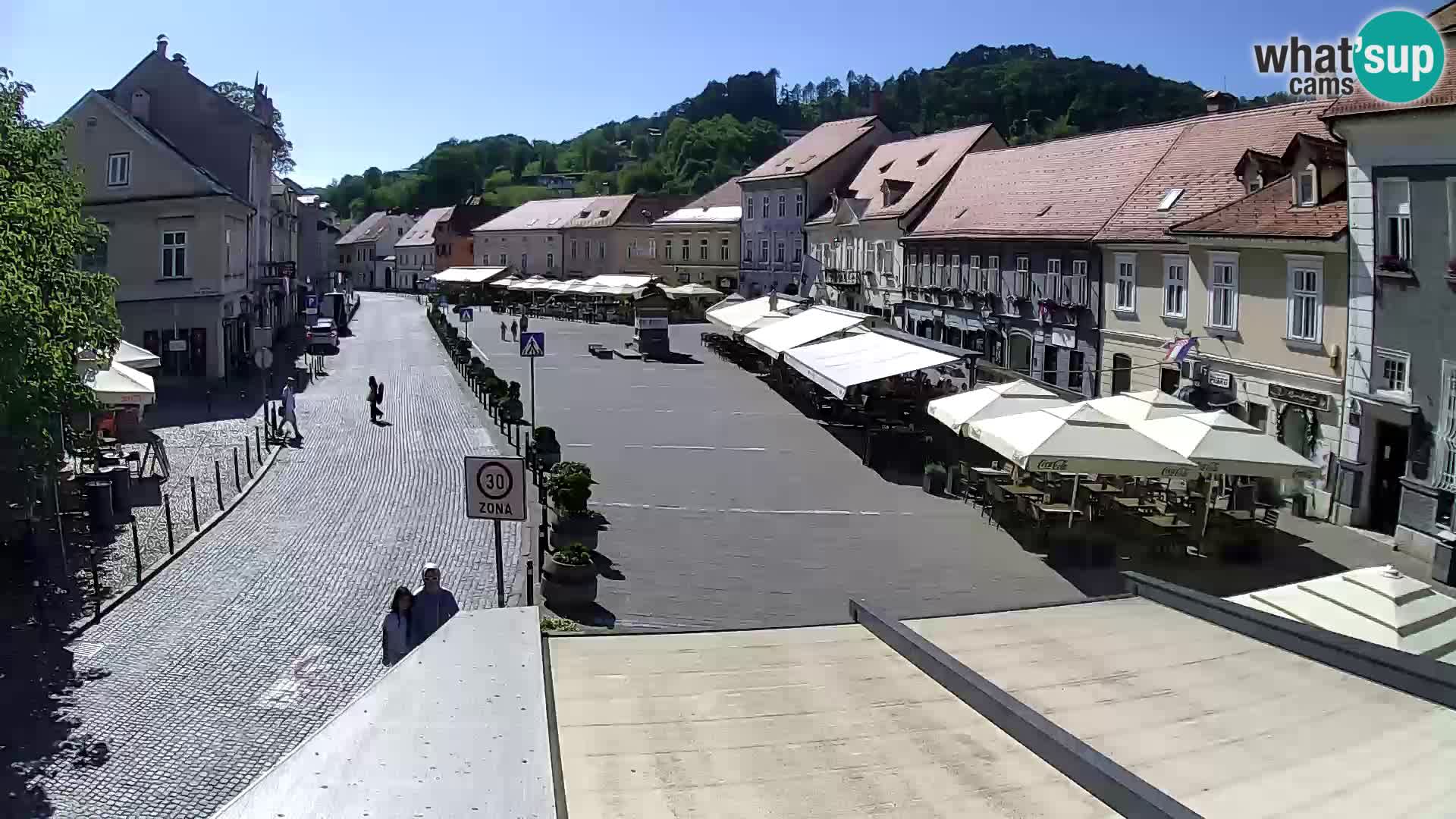 Samobor – Zentralen Platz von König Tomislav gewidmet