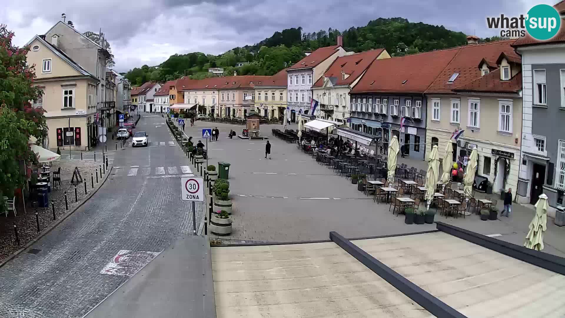 Samobor – Zentralen Platz von König Tomislav gewidmet