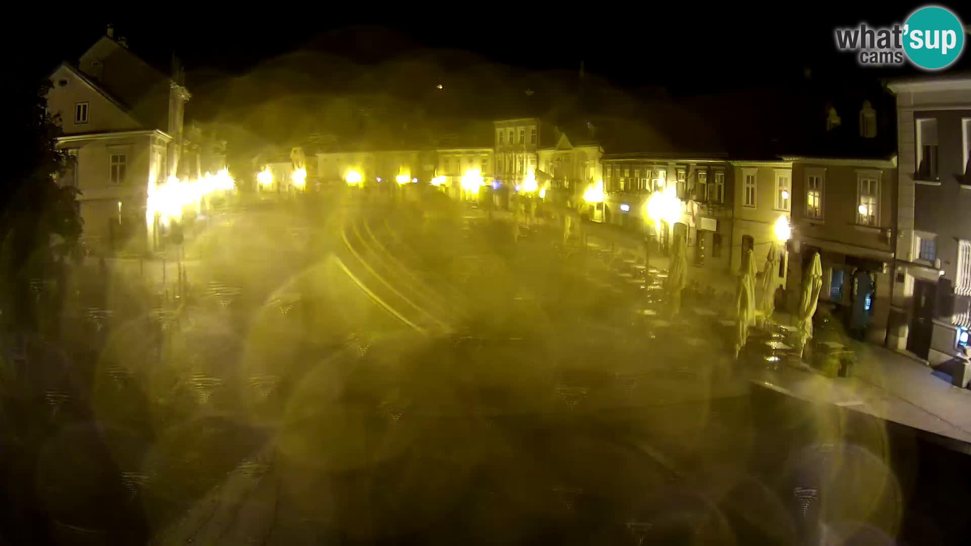 Samobor – Place centrale dédié au roi Tomislav