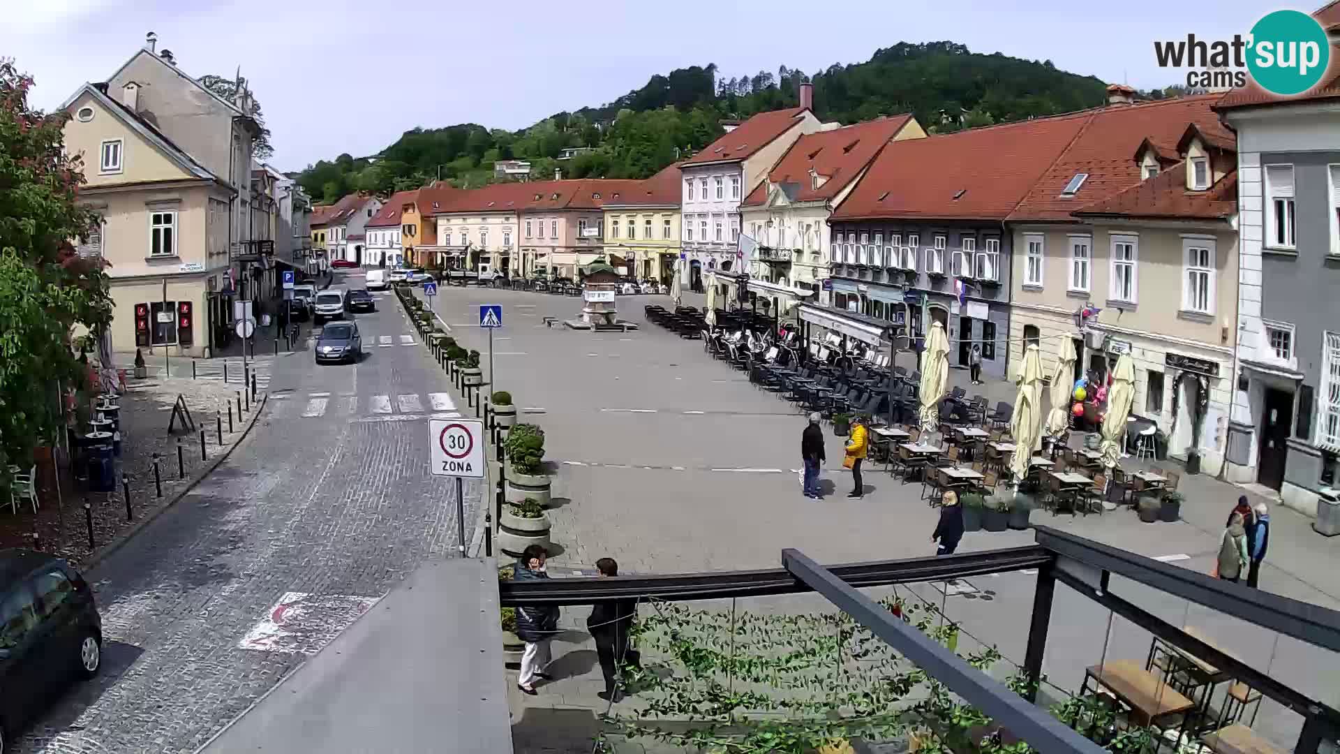 Samobor – Zentralen Platz von König Tomislav gewidmet