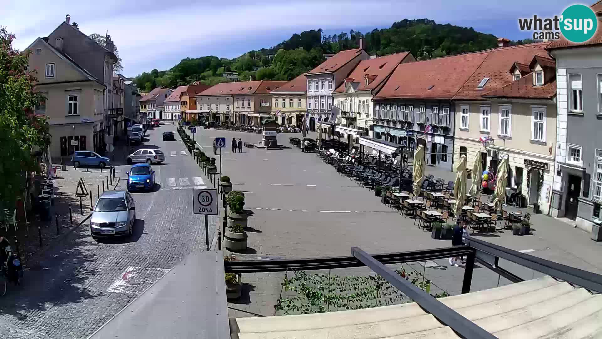 Samobor – Plaza central dedicado al rey Tomislav