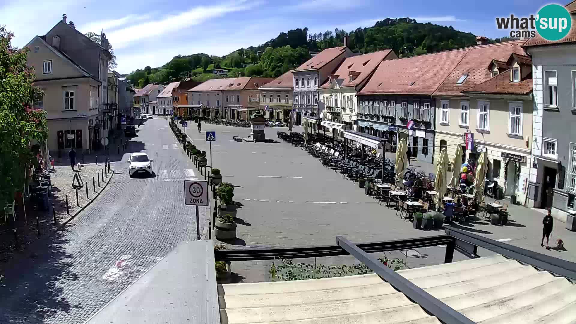 Samobor – Piazza centrale dedicata a re Tomislav