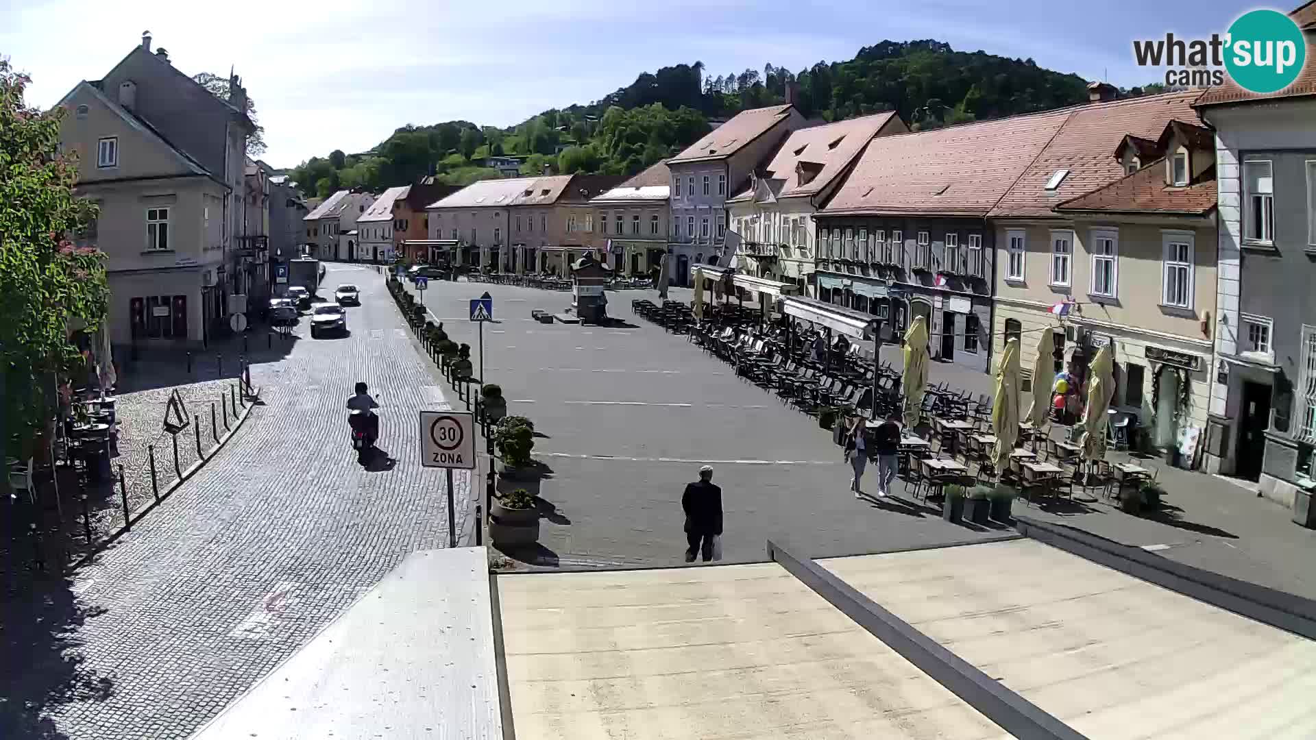 Samobor – Piazza centrale dedicata a re Tomislav
