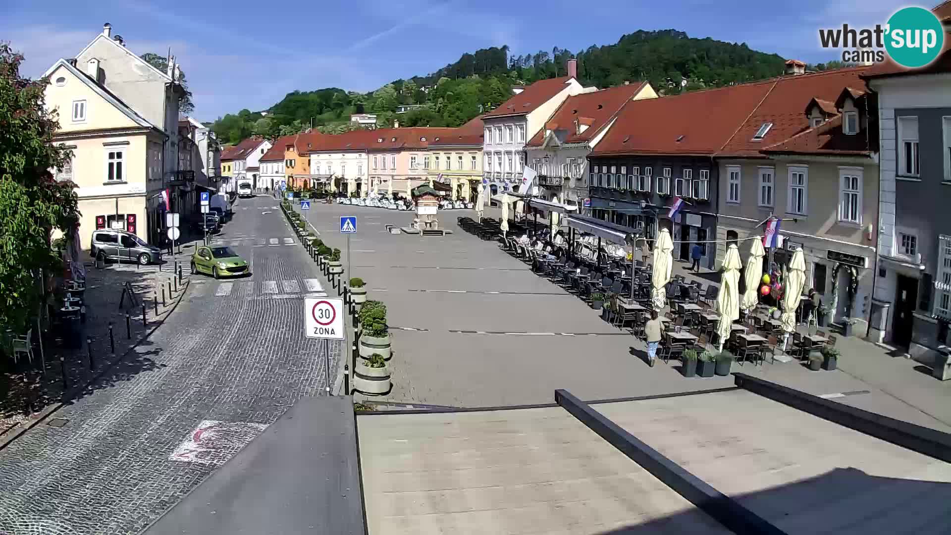 Samobor – Main square dedicated to King Tomislav