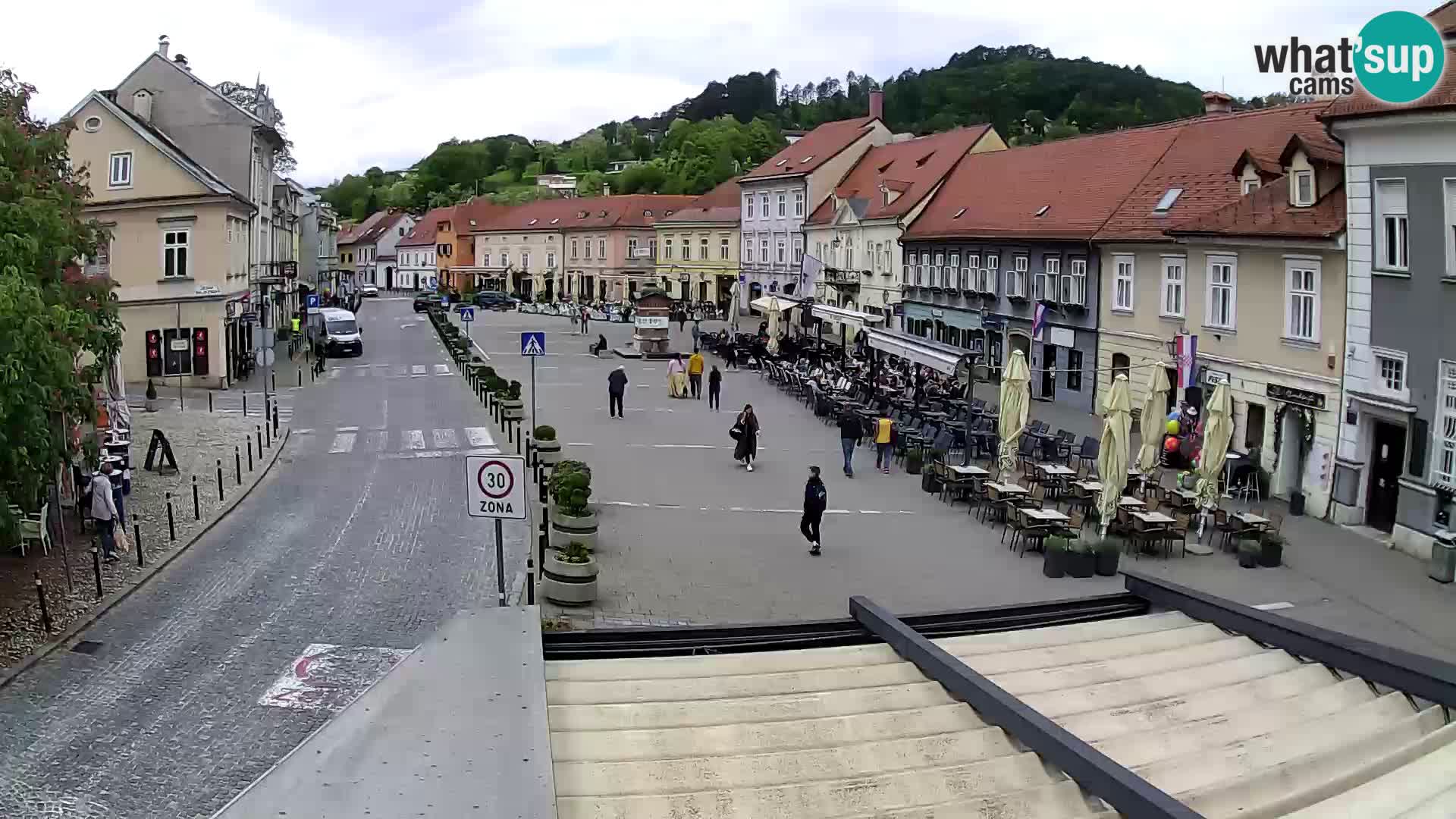 Samobor – Piazza centrale dedicata a re Tomislav
