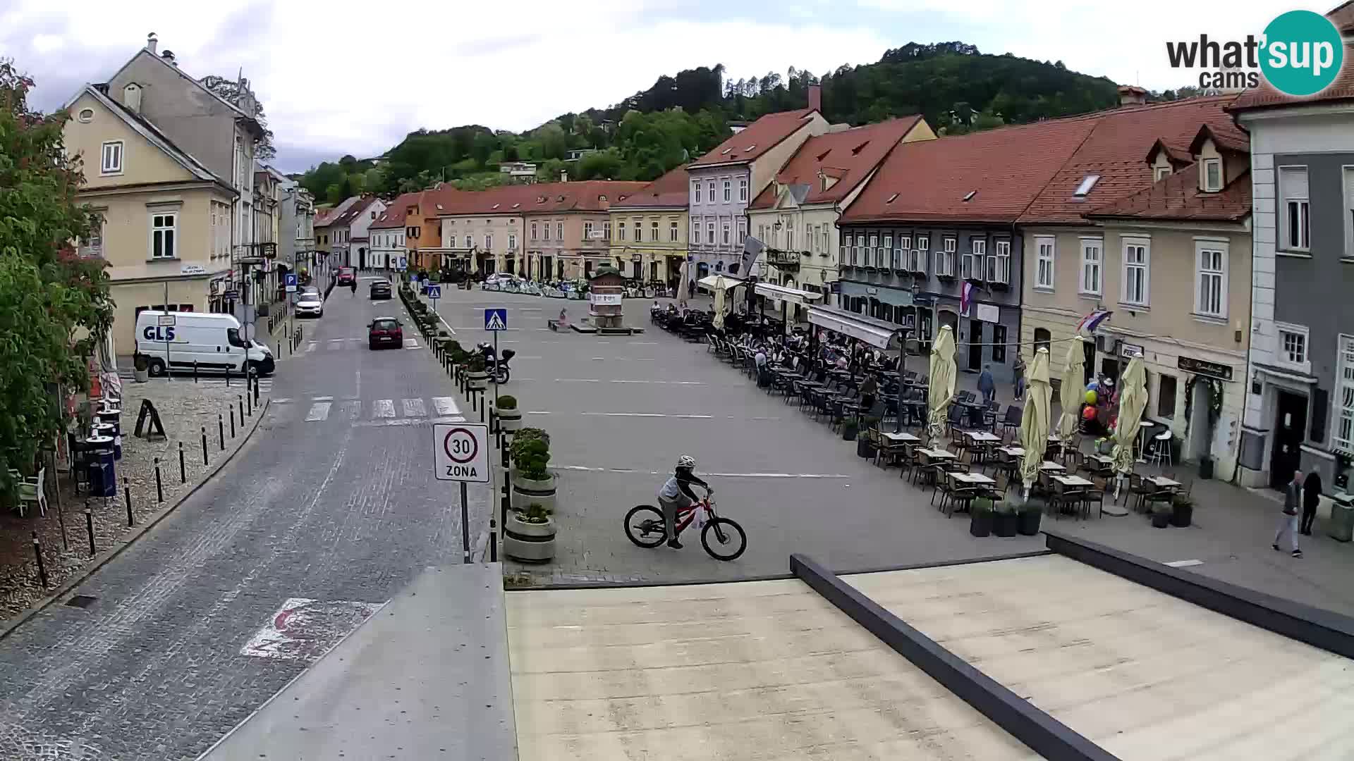 Samobor – Zentralen Platz von König Tomislav gewidmet