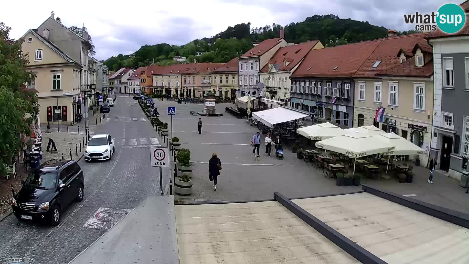 Samobor – Plaza central dedicado al rey Tomislav