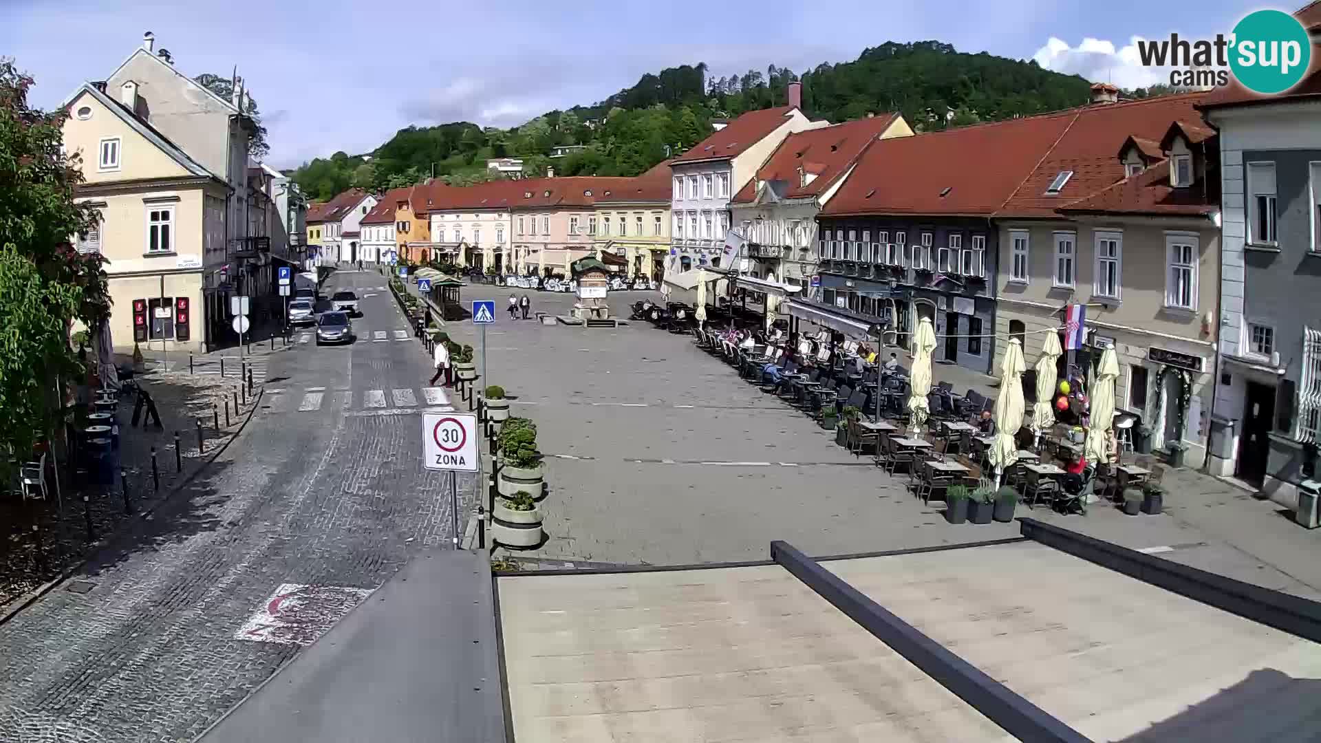 Samobor – Zentralen Platz von König Tomislav gewidmet