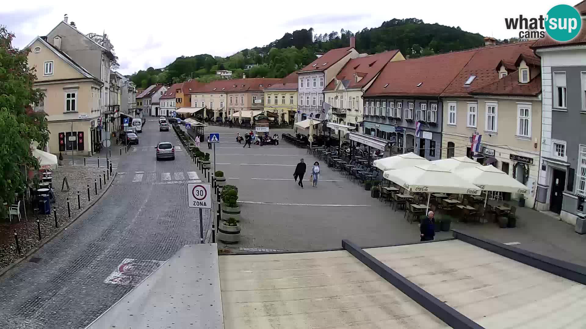 Samobor – Plaza central dedicado al rey Tomislav