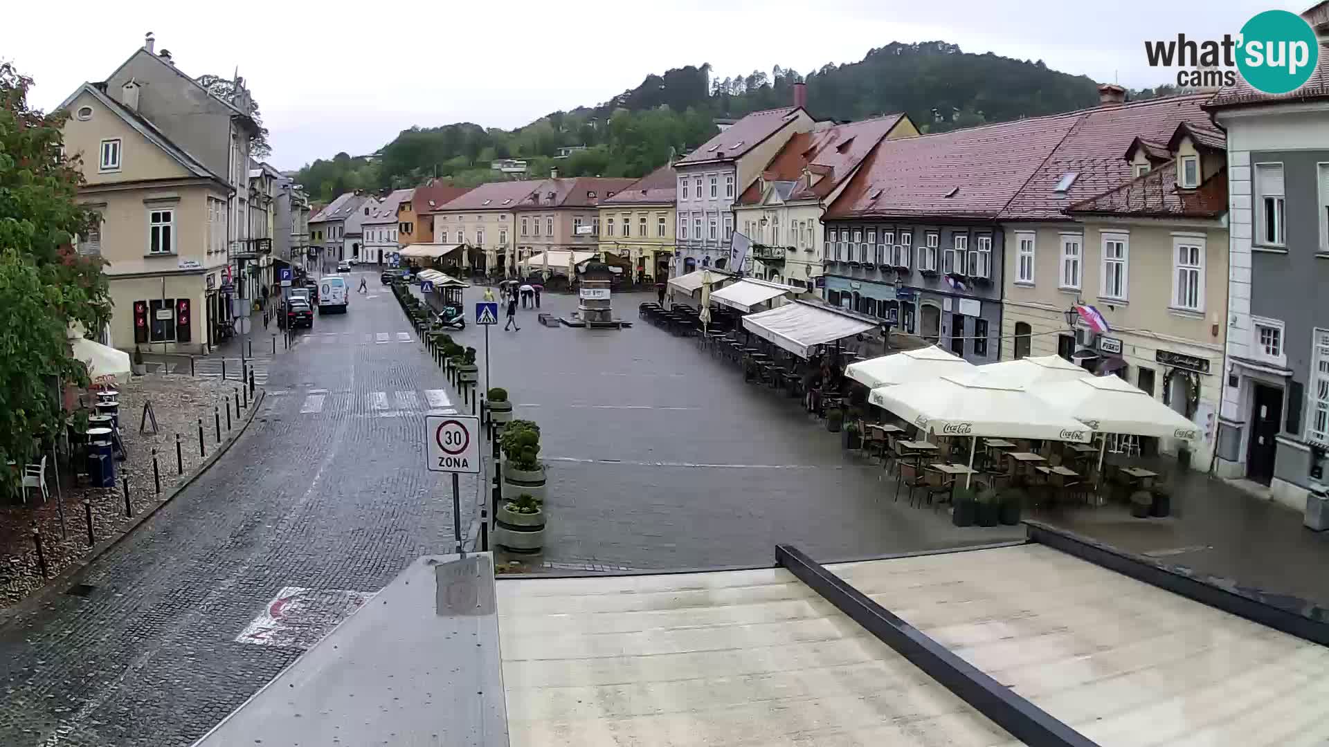 Samobor – Piazza centrale dedicata a re Tomislav