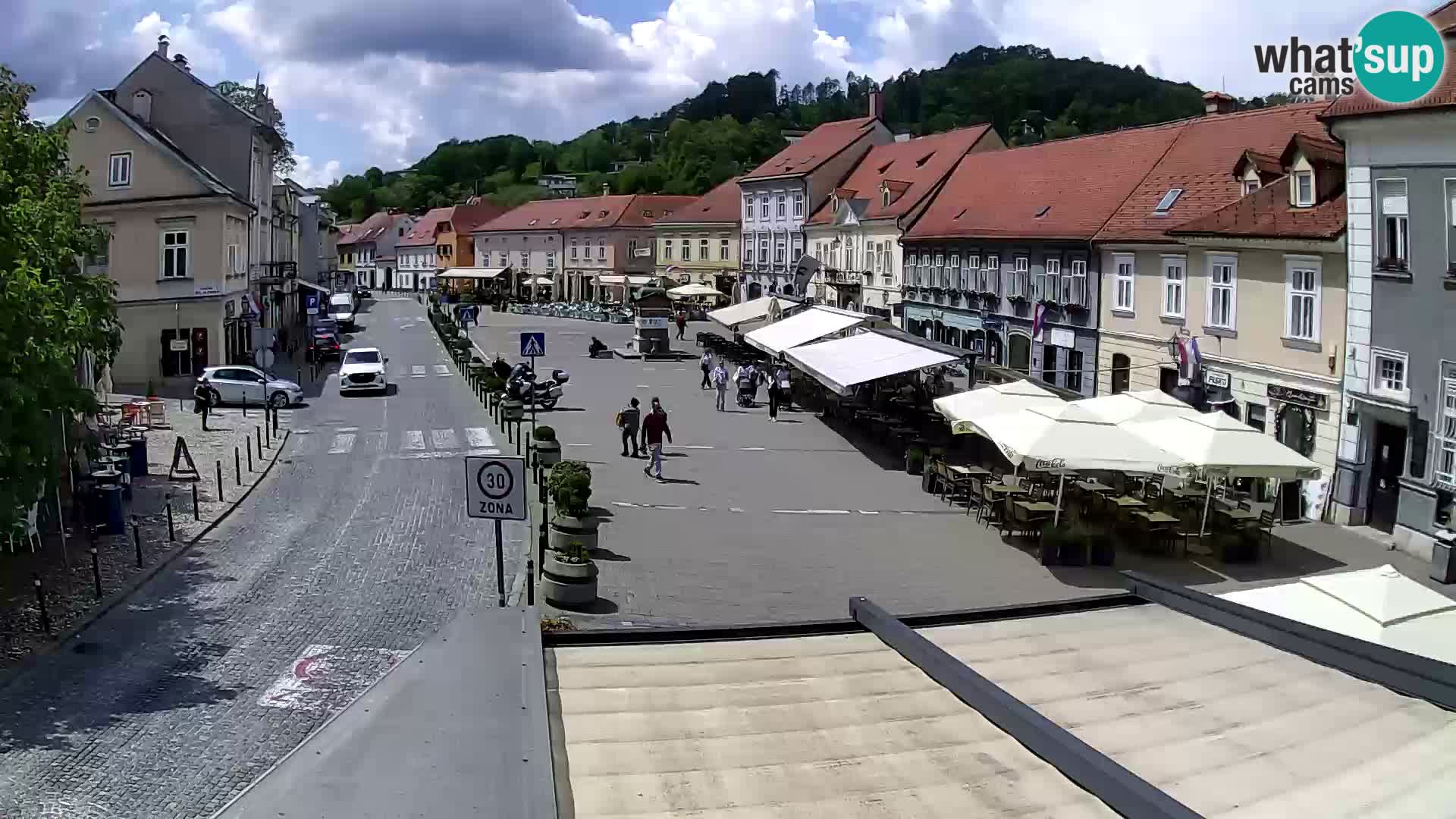 Samobor – Zentralen Platz von König Tomislav gewidmet