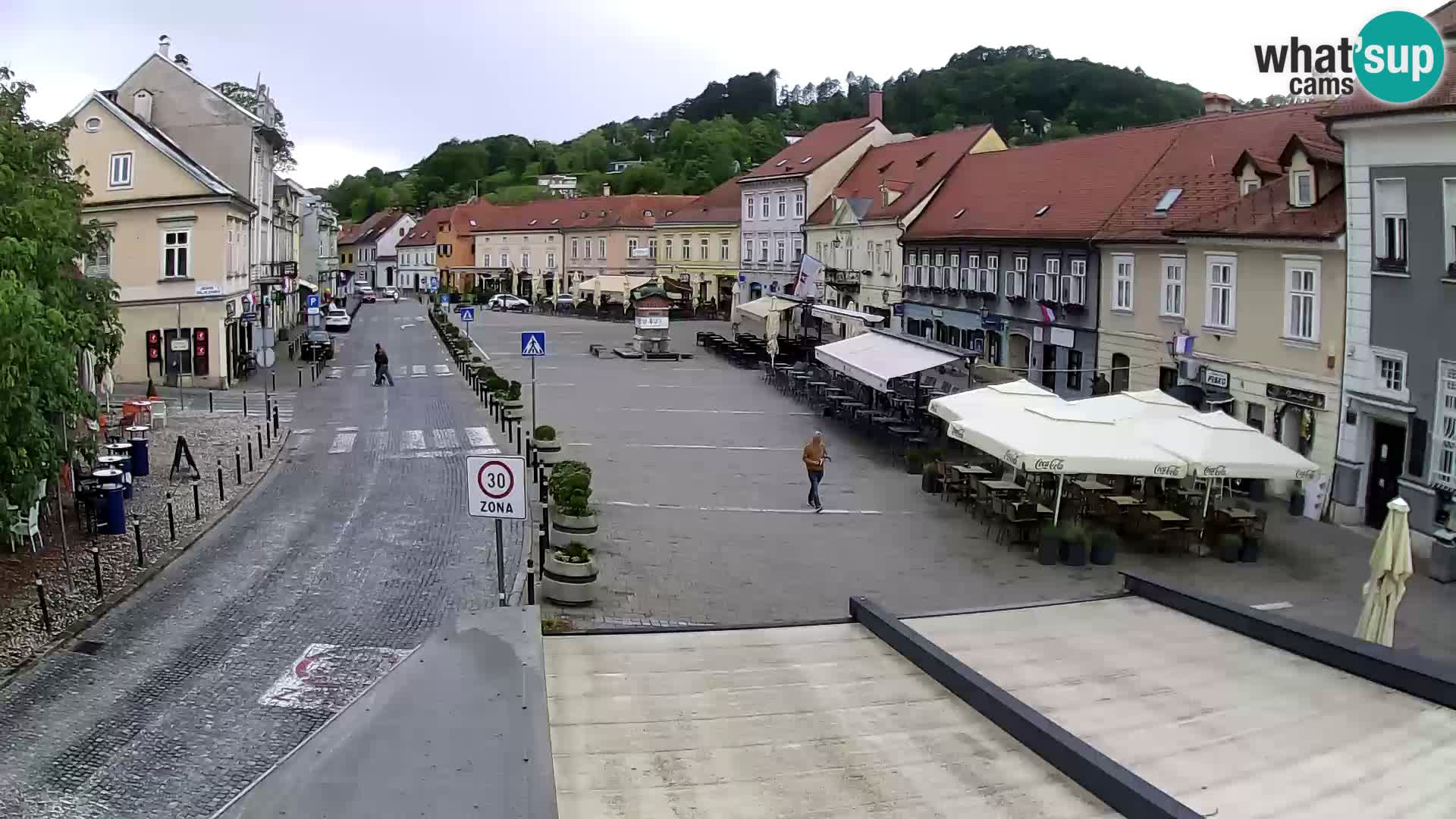 Samobor – Plaza central dedicado al rey Tomislav