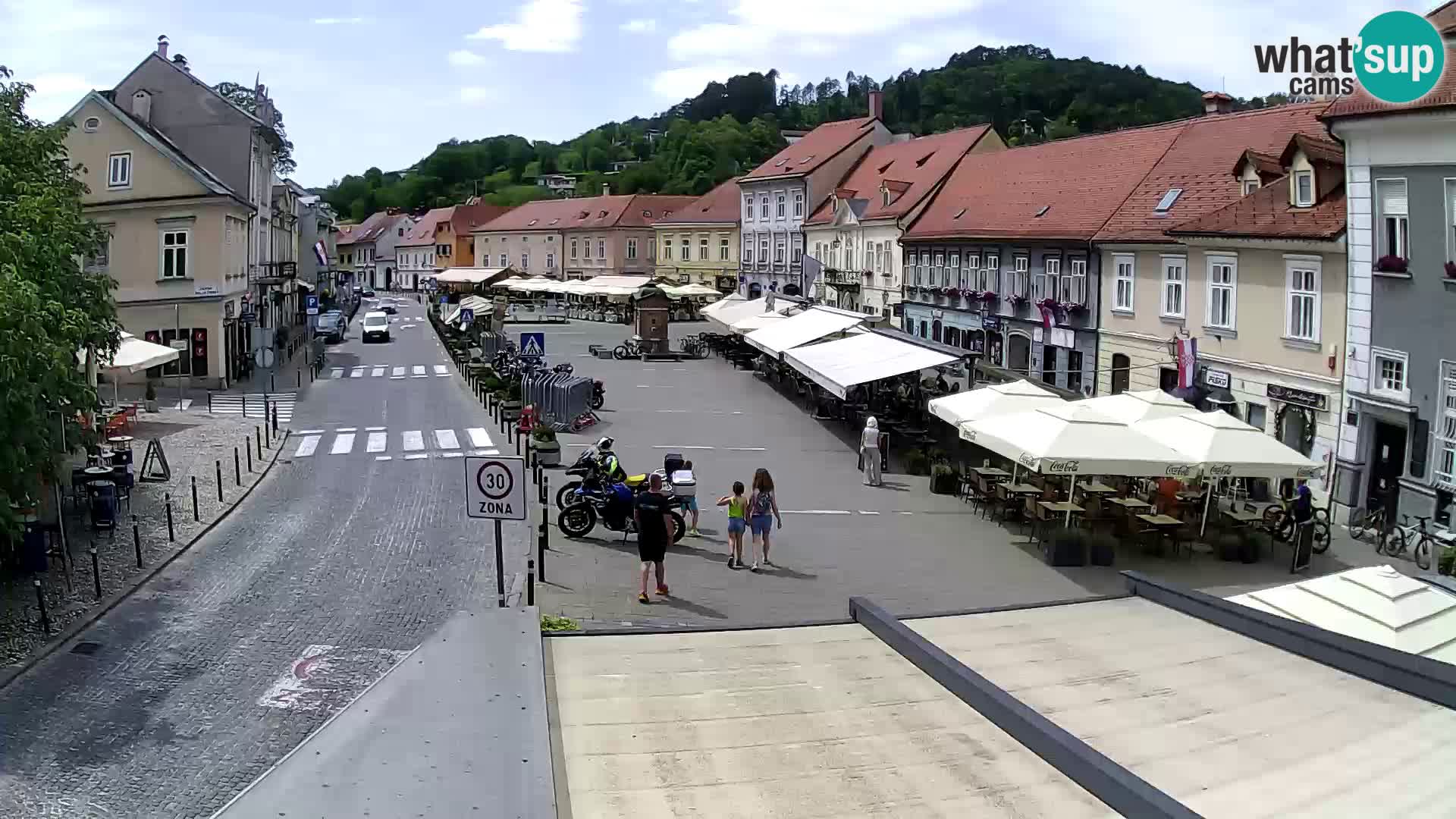Samobor – Plaza central dedicado al rey Tomislav
