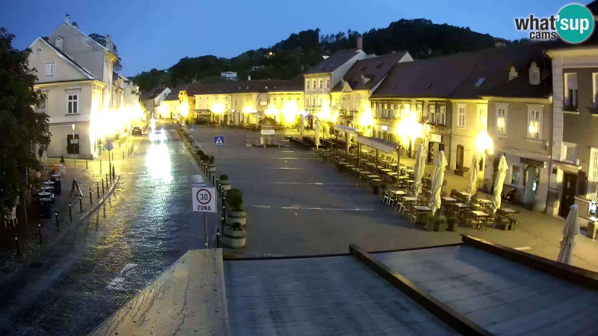 Samobor – Piazza centrale dedicata a re Tomislav
