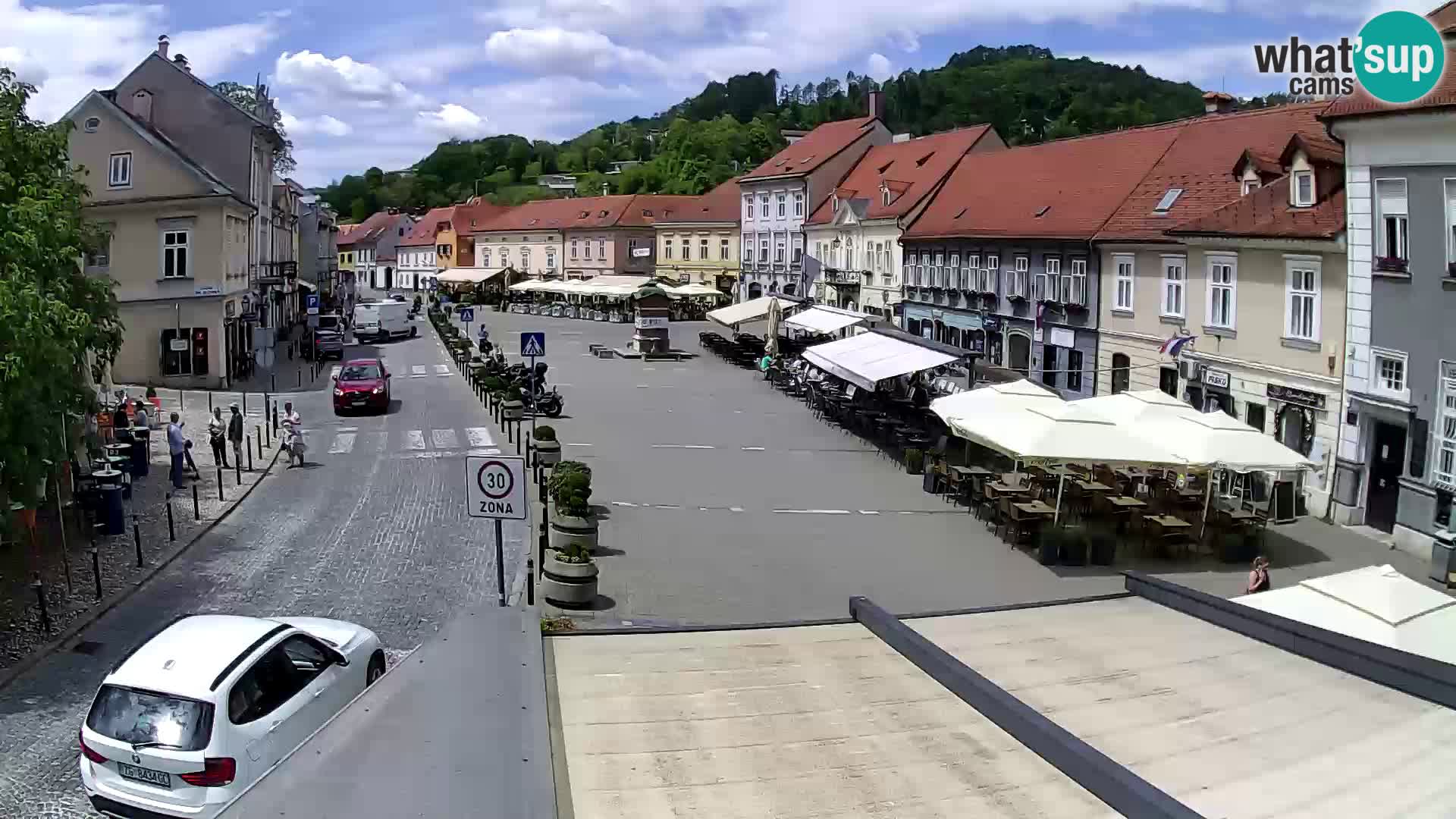 Samobor – Zentralen Platz von König Tomislav gewidmet