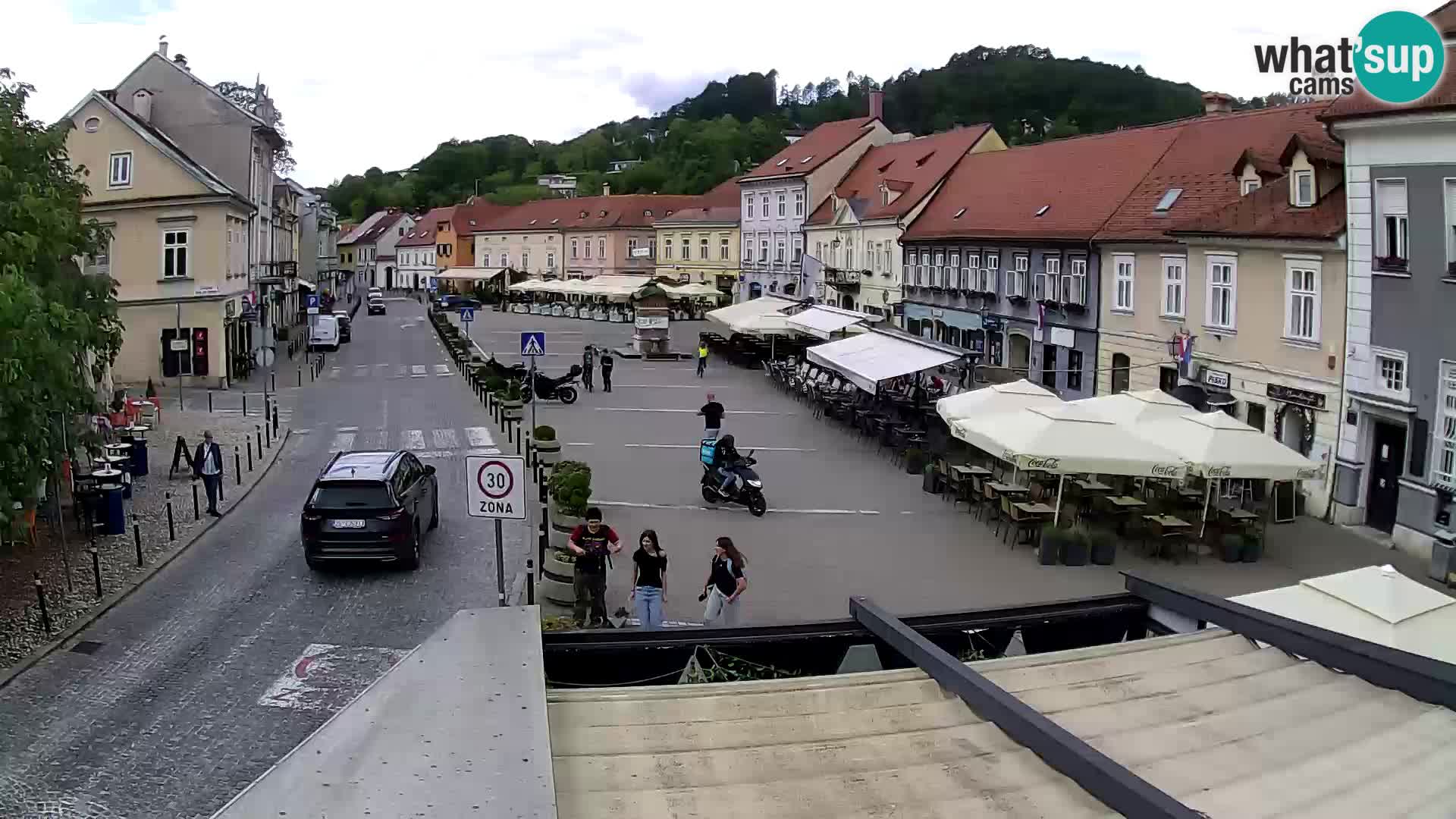 Samobor – Zentralen Platz von König Tomislav gewidmet