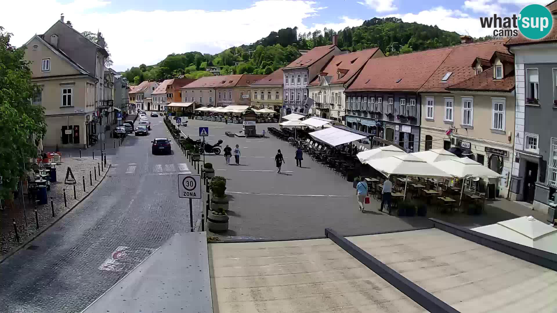 Samobor – Zentralen Platz von König Tomislav gewidmet