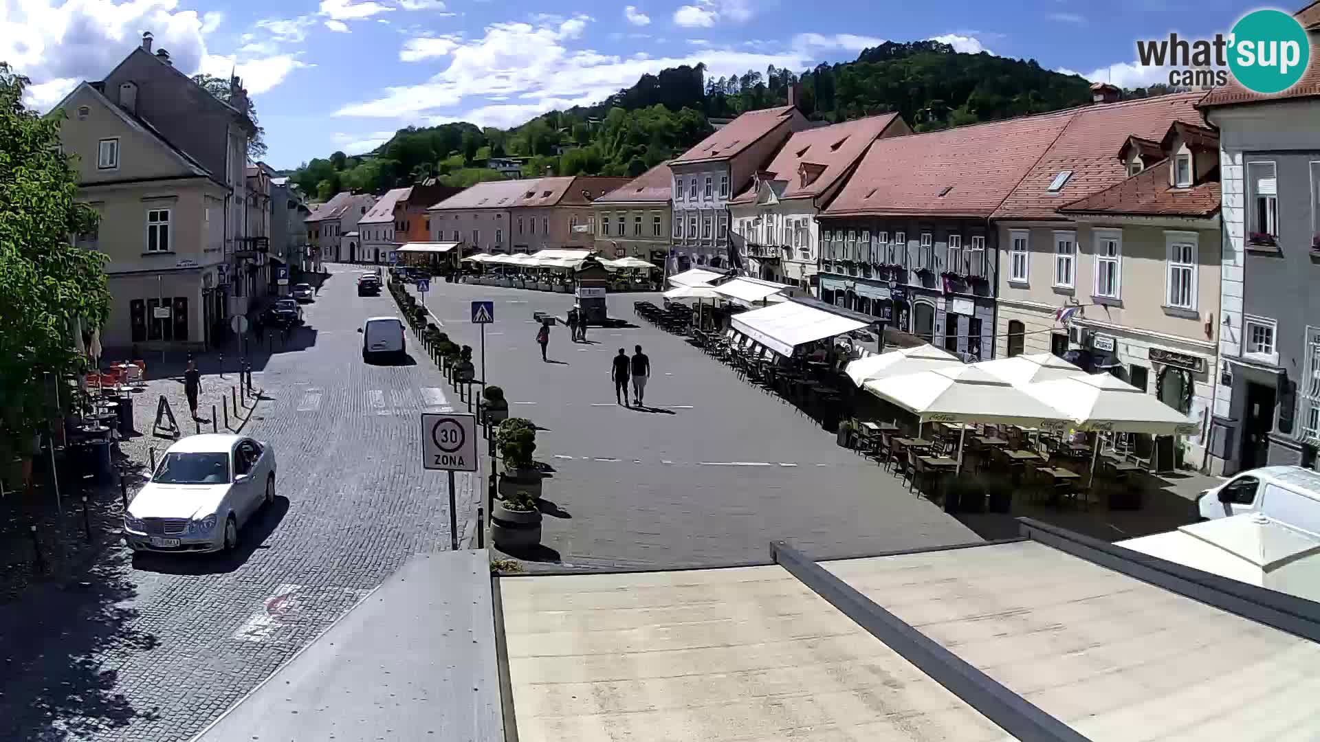 Samobor – Plaza central dedicado al rey Tomislav